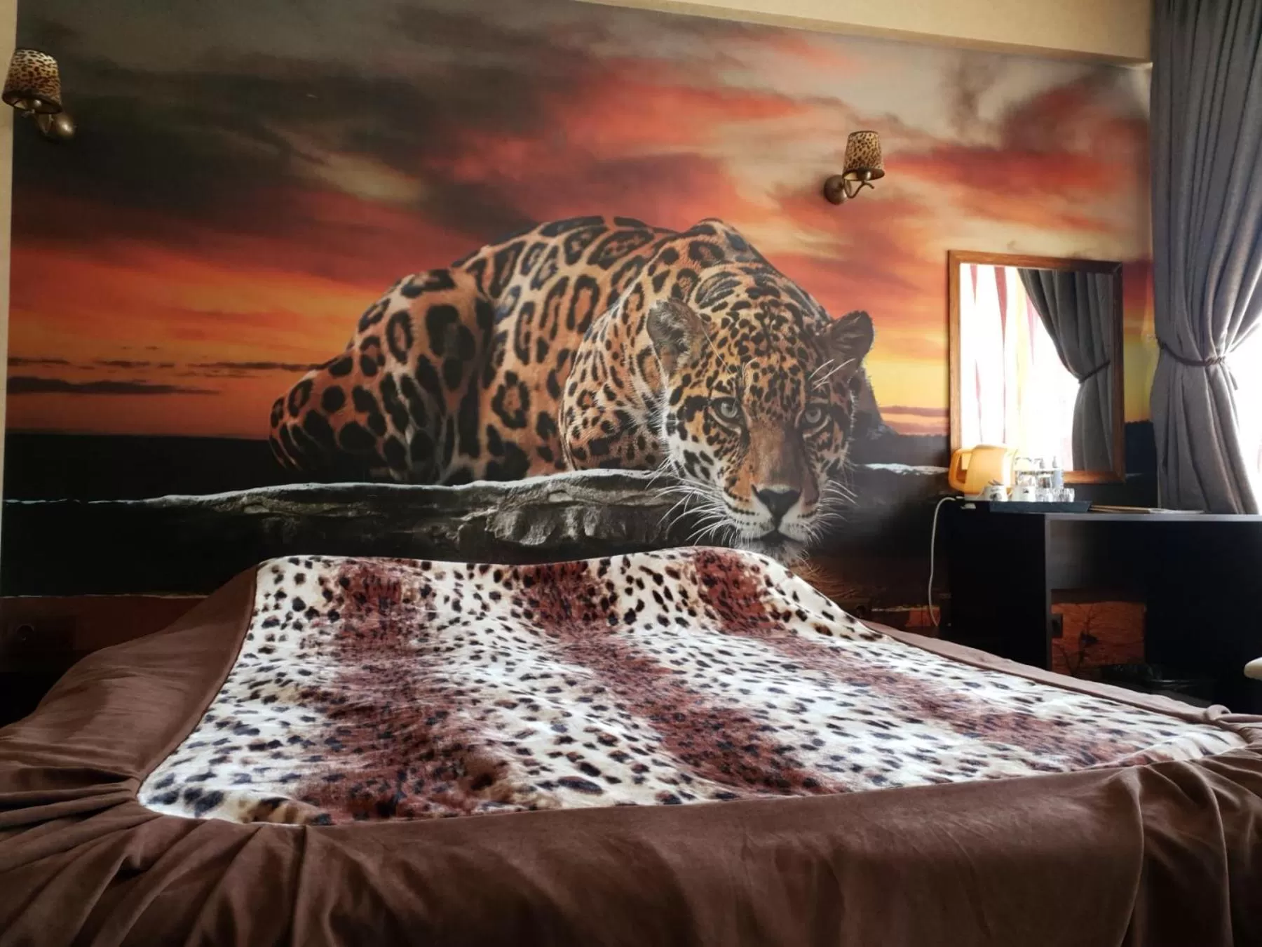 Bed in Hotel Africa