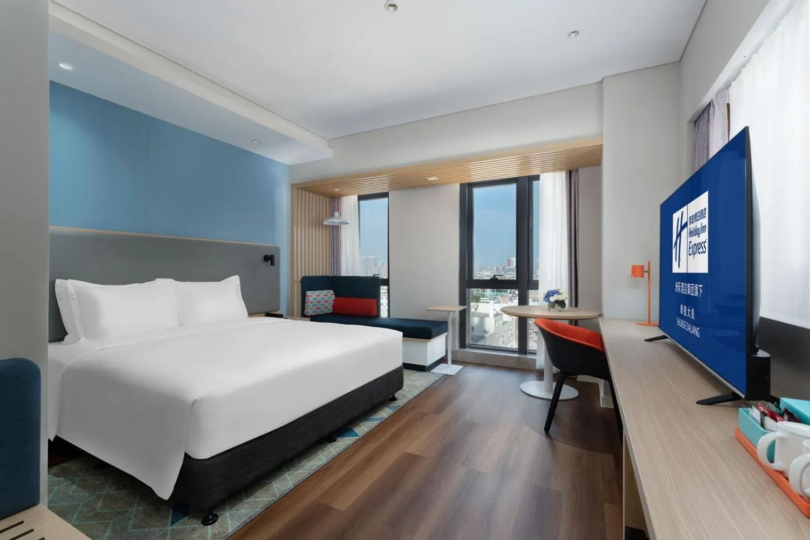 Bedroom, Bed in Holiday Inn Express Shunde Daliang by IHG