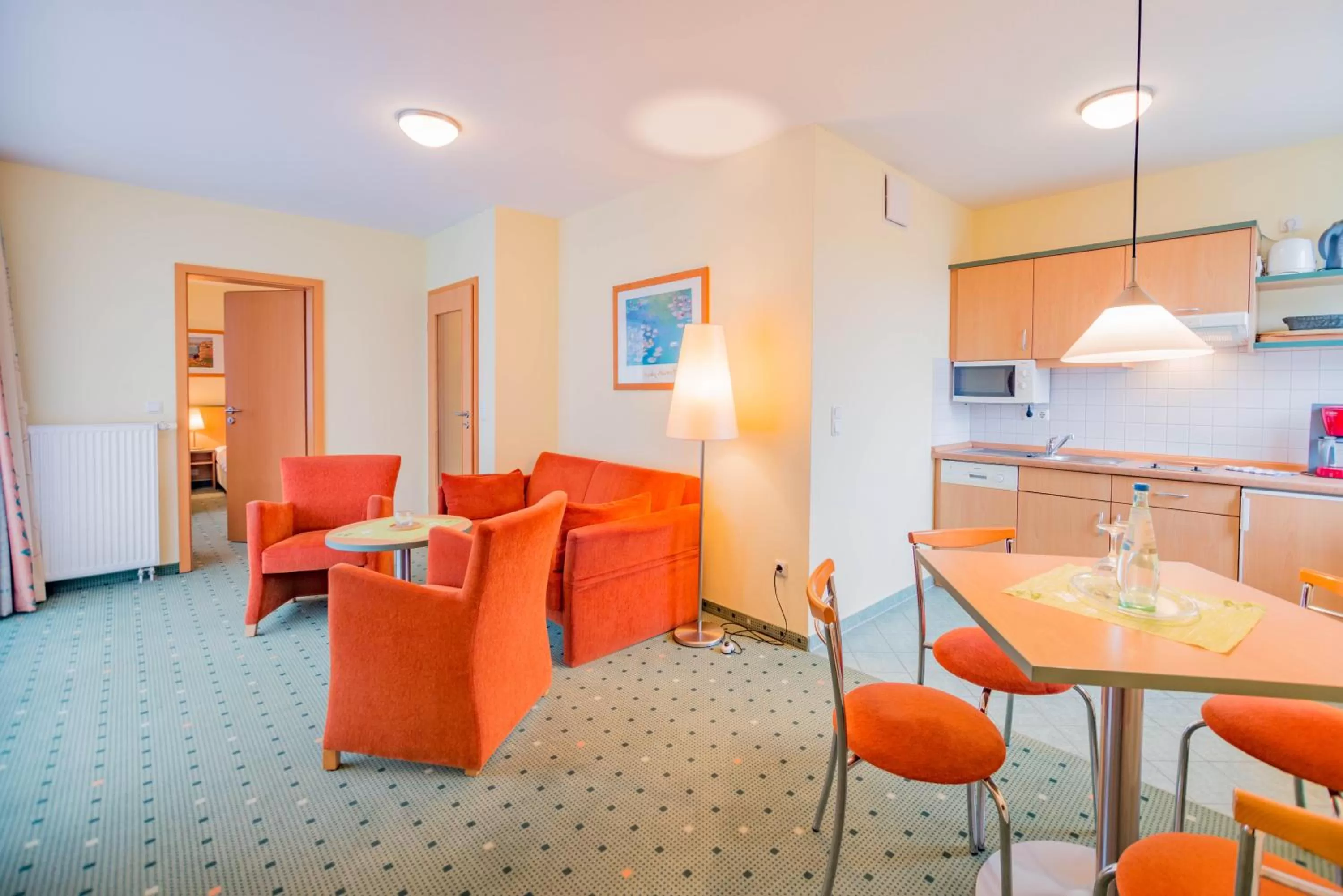 Photo of the whole room, Seating Area in Am Weststrand Apartmenthaus Waldeck