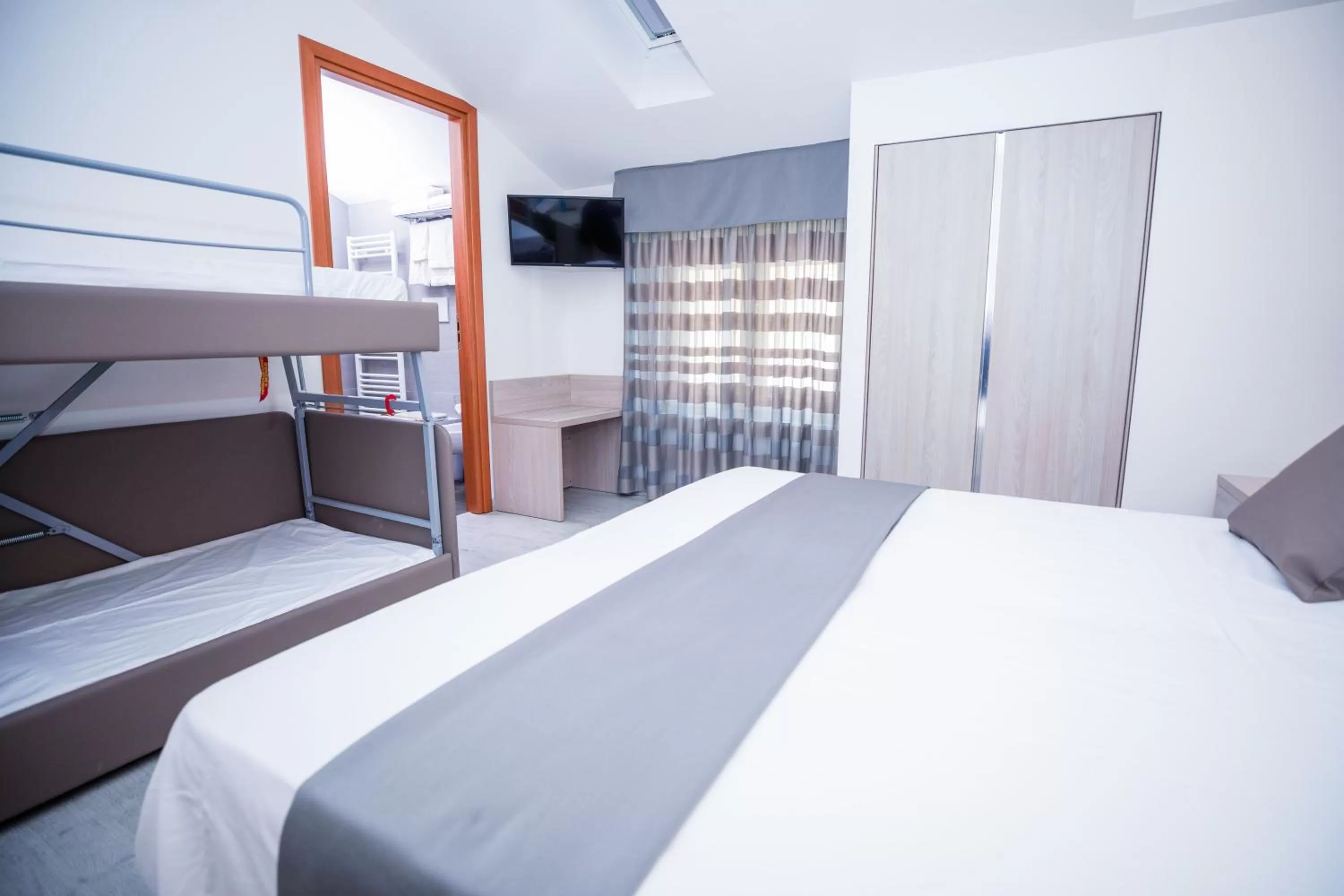 Photo of the whole room, Bed in Hotel Gabbiano