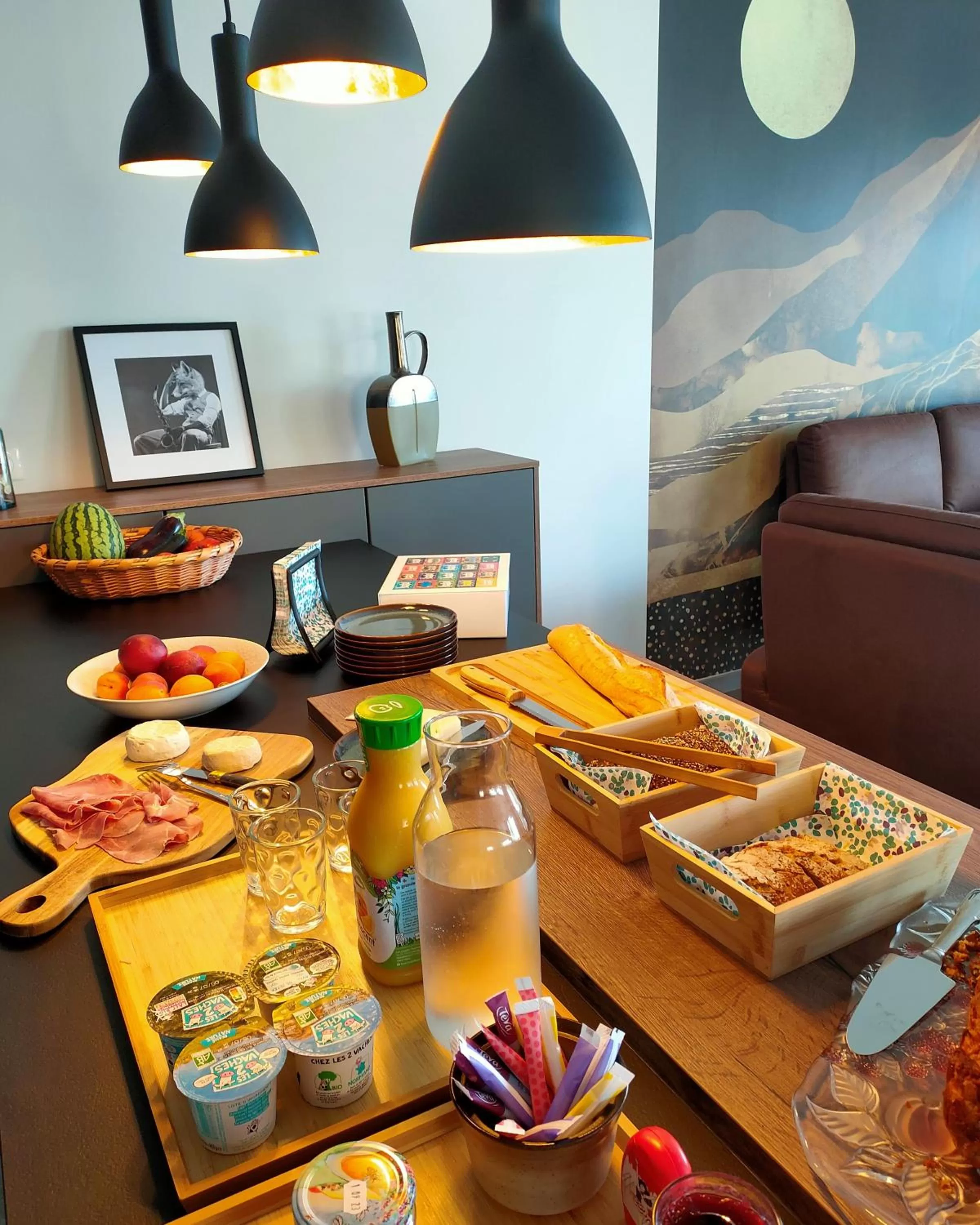 Food and drinks in Les Hauts du Peireguier