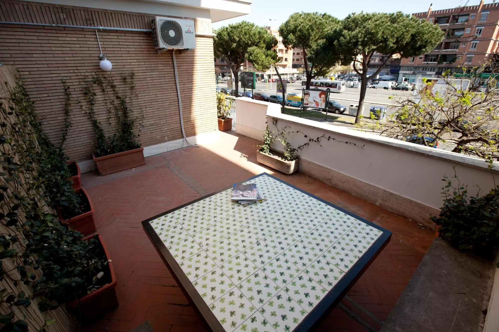 View (from property/room) in Heart of Rome Rooms