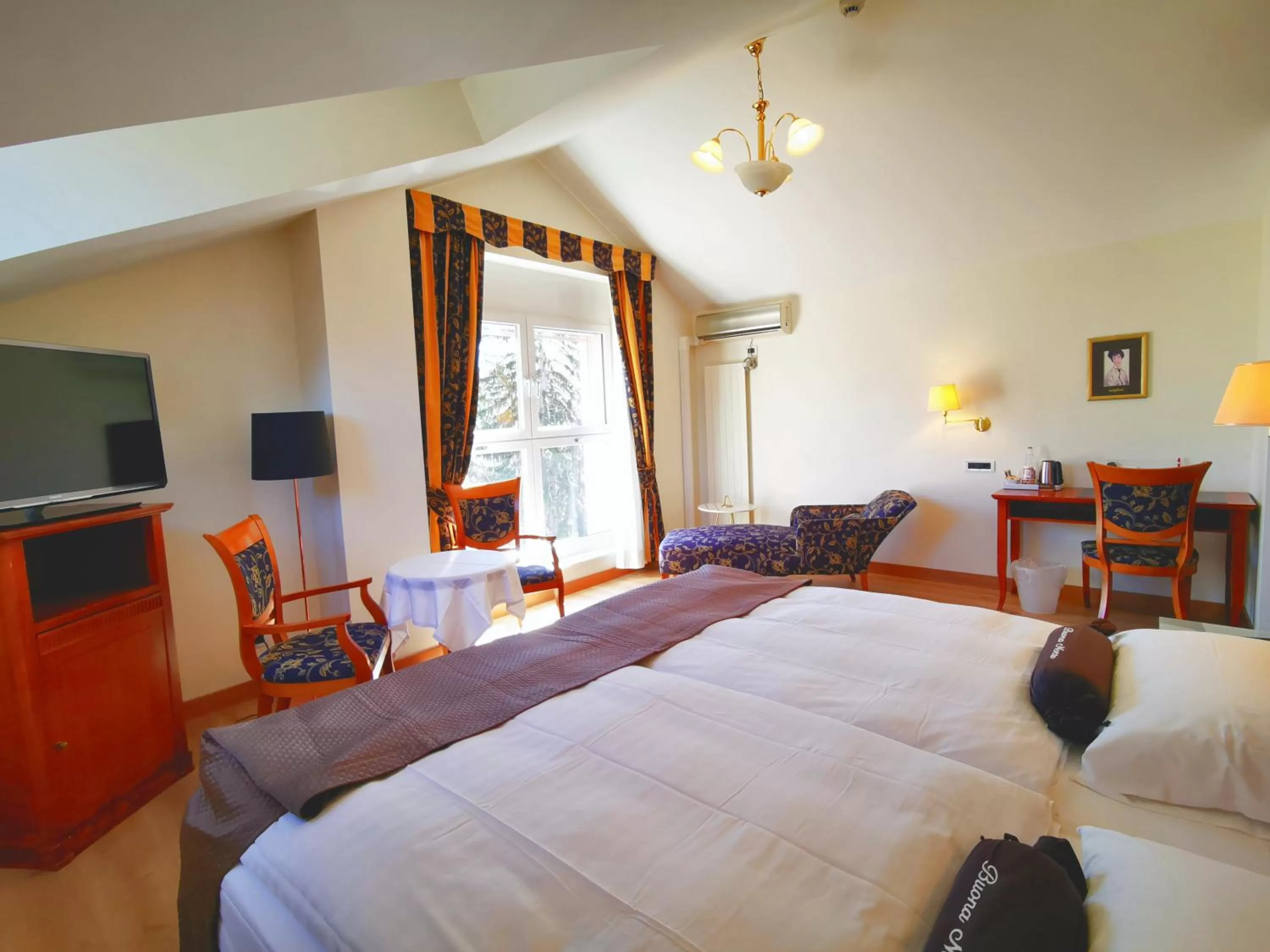 Bed in Hotel Federale