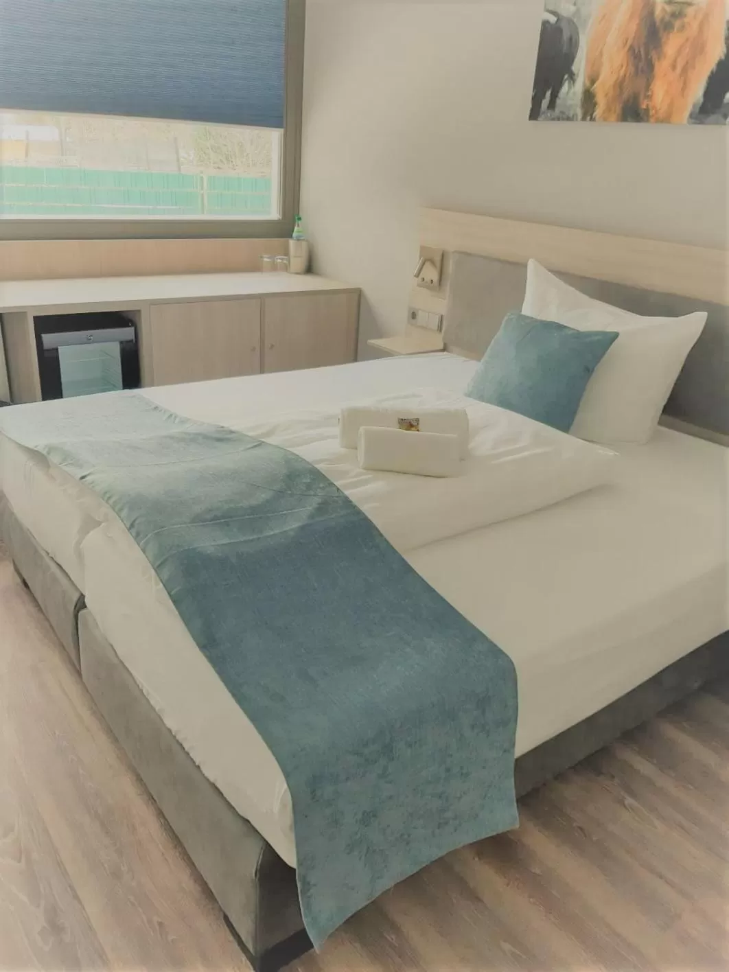 Bed in Hotel & Restaurant Alte Molkerei Kölleda