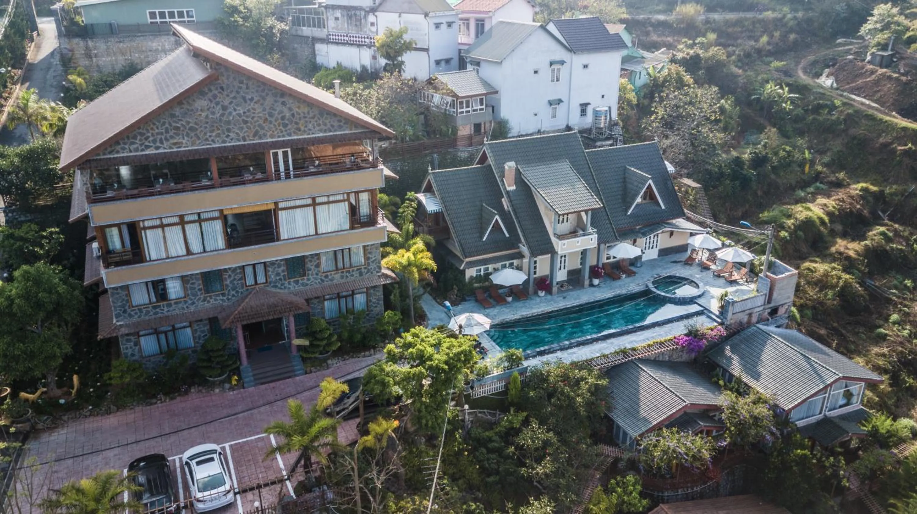 View (from property/room) in Zen Valley Dalat