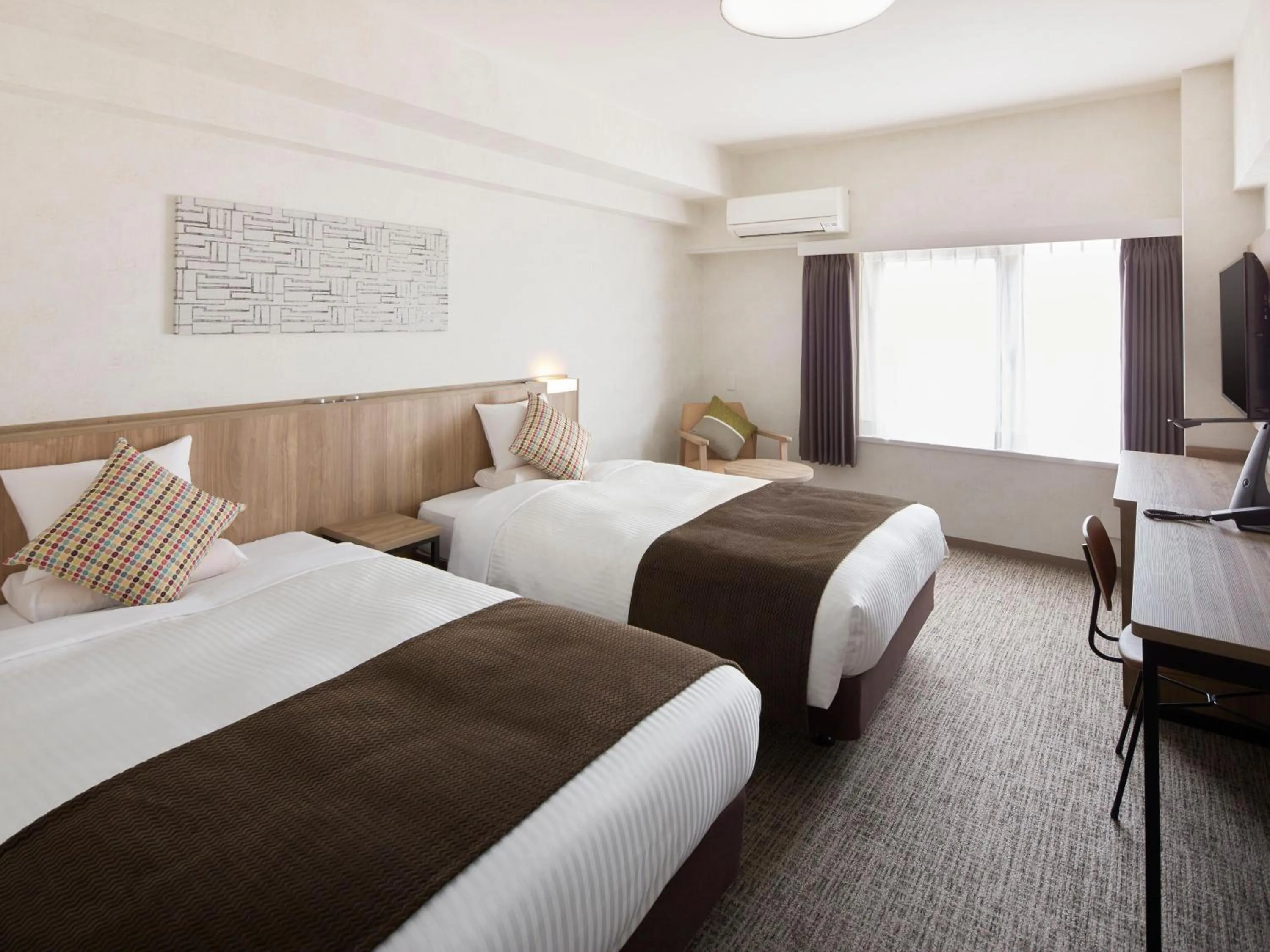 Photo of the whole room, Bed in HOTEL MYSTAYS Kiyosumi Shirakawa