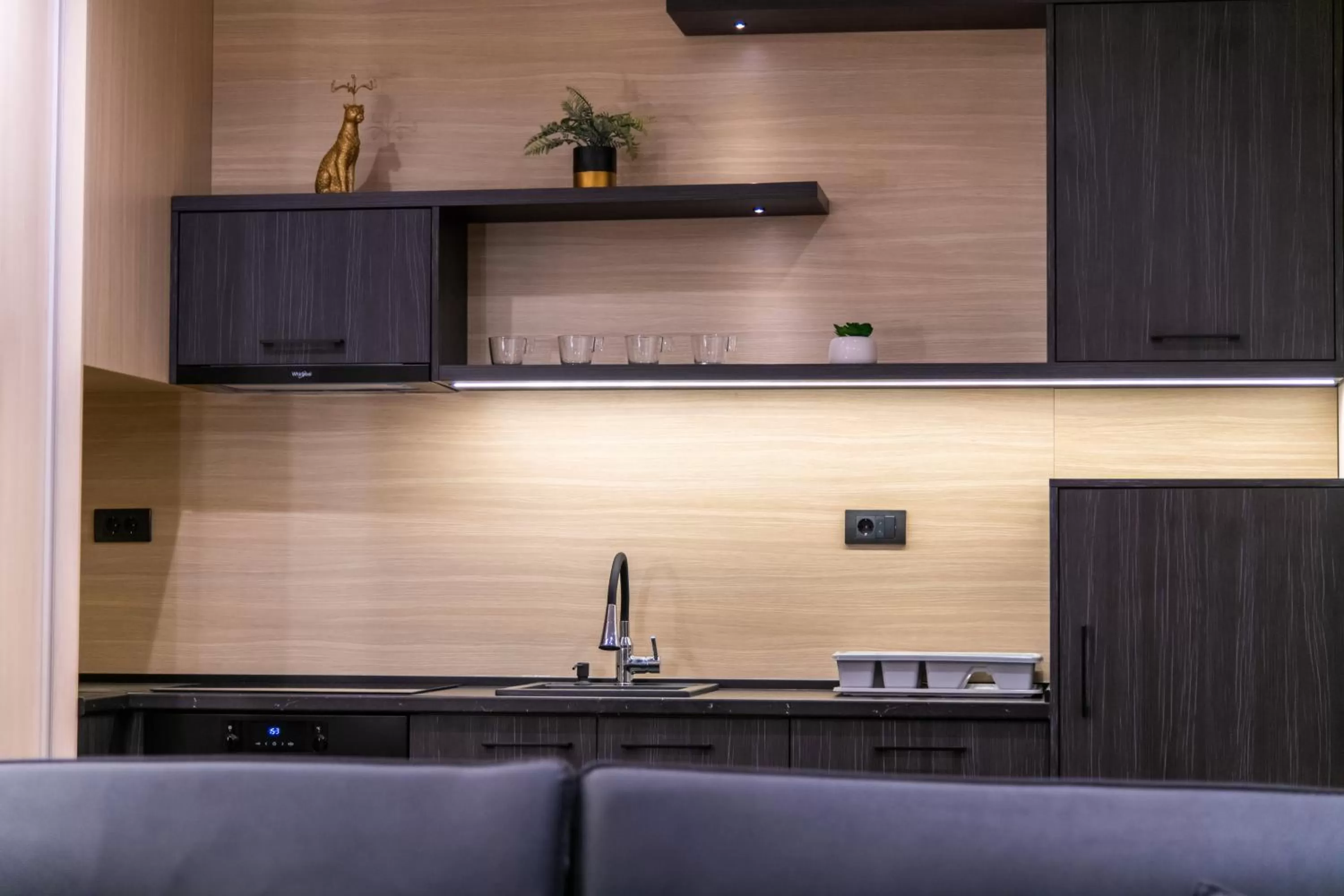 Kitchen or kitchenette, Kitchen/Kitchenette in Apart Hotel Maksimum