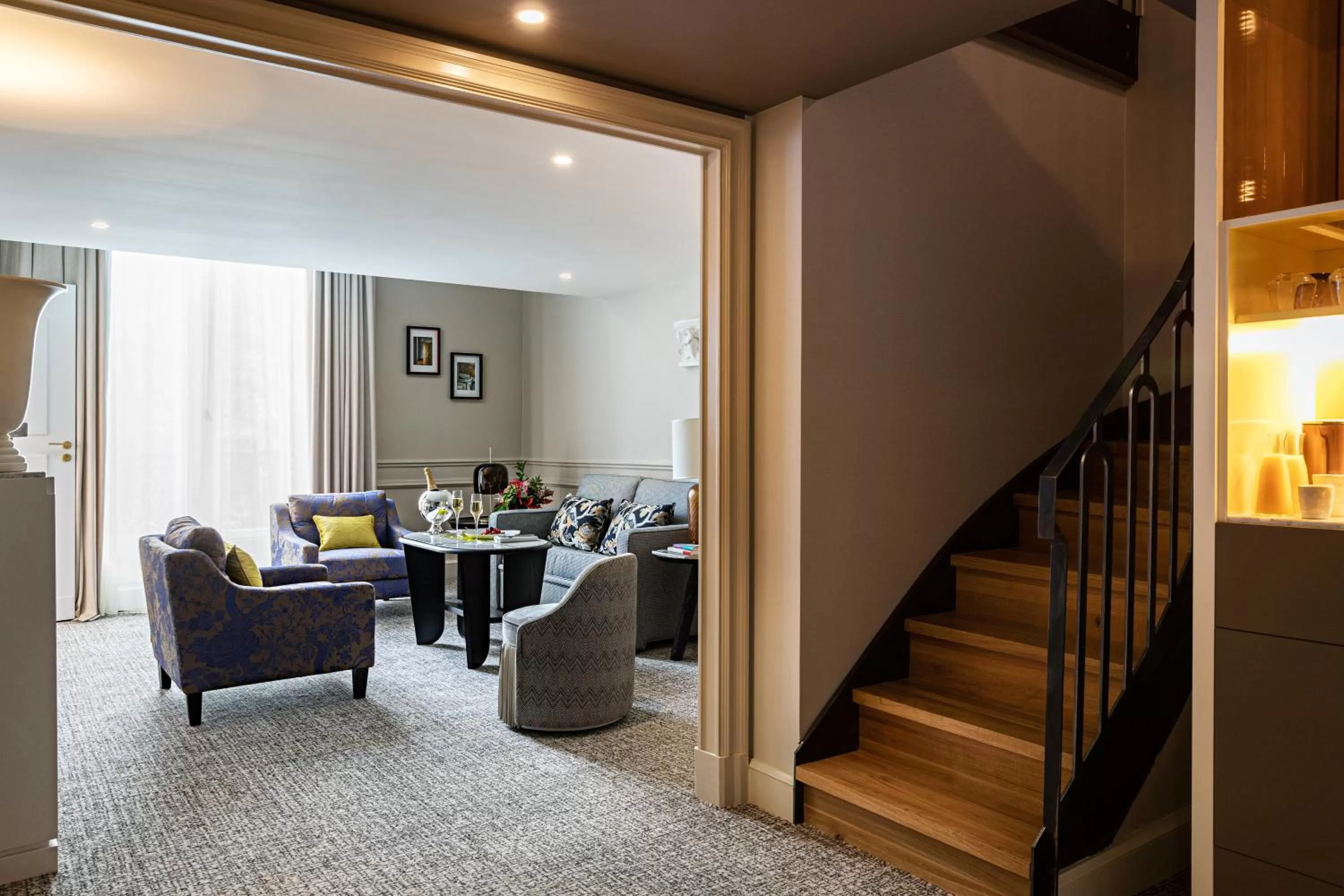 Living room in Sofitel Le Scribe Paris Opera