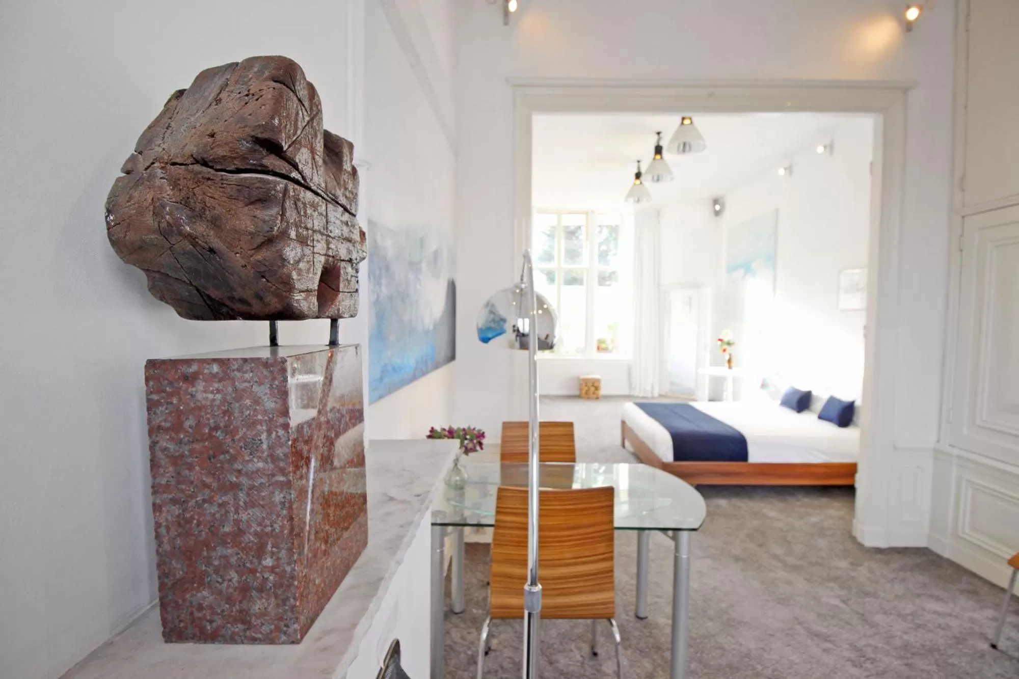 Decorative detail in Cozy Jordaan canalhouse near Anne Frank House