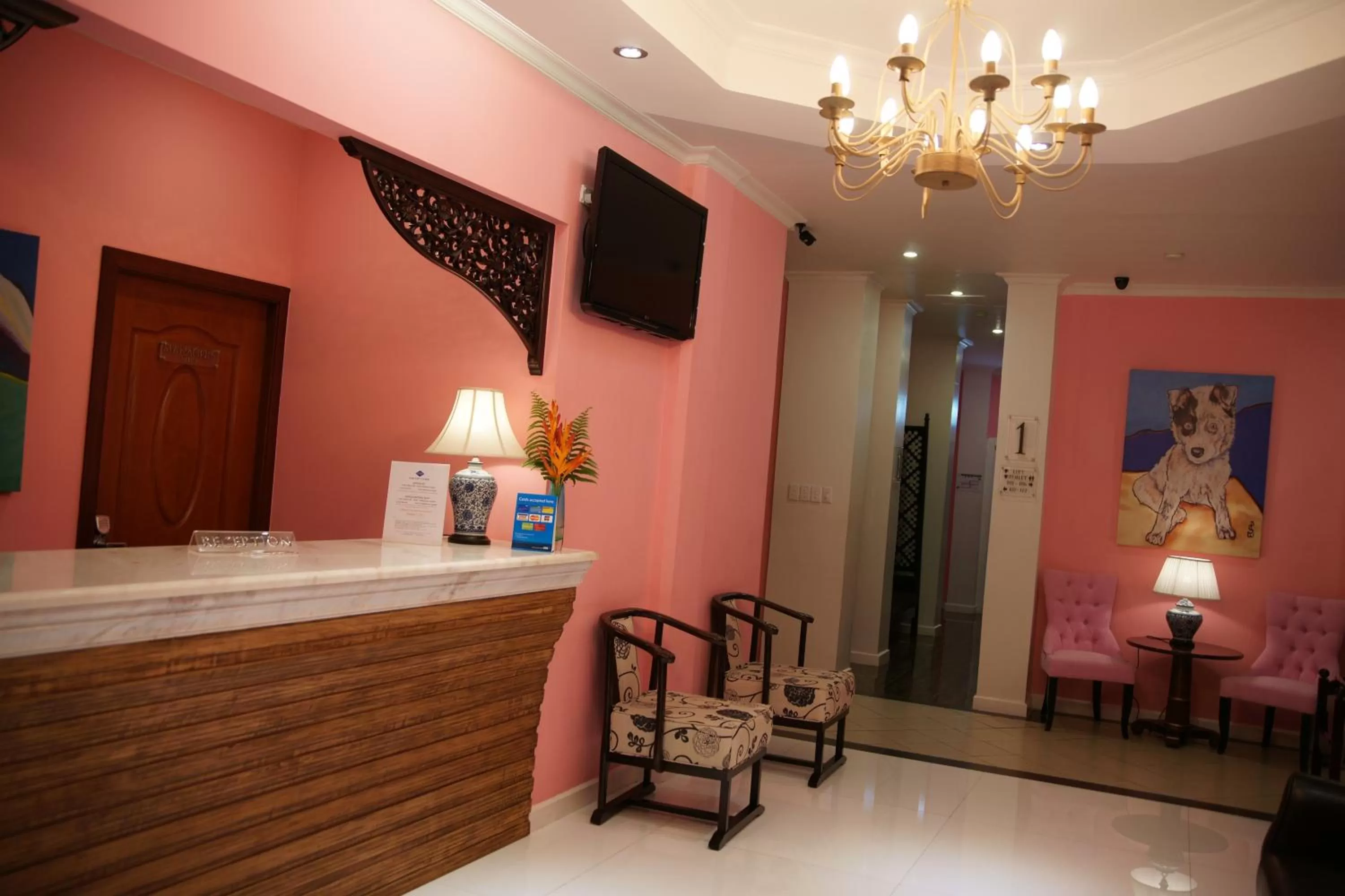 Lobby or reception, Lobby/Reception in Hotel Morobe