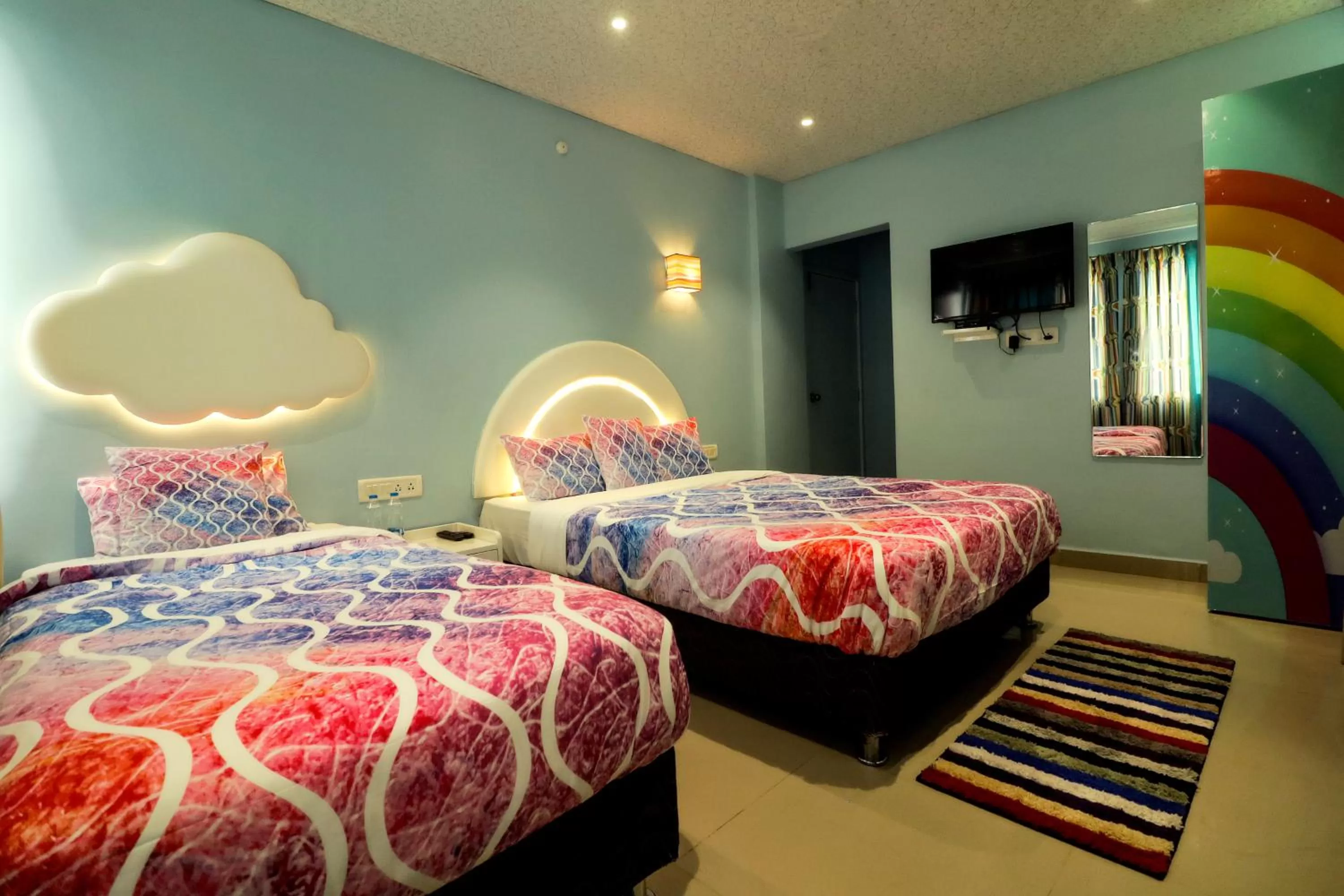 Bed in Hotel Greek Glory