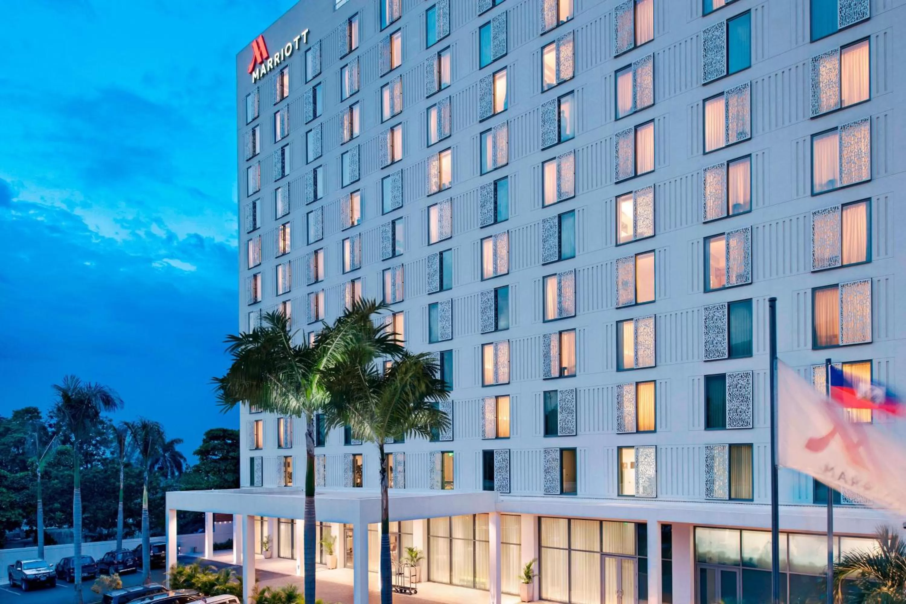 Property building in Marriott Port-au-Prince Hotel