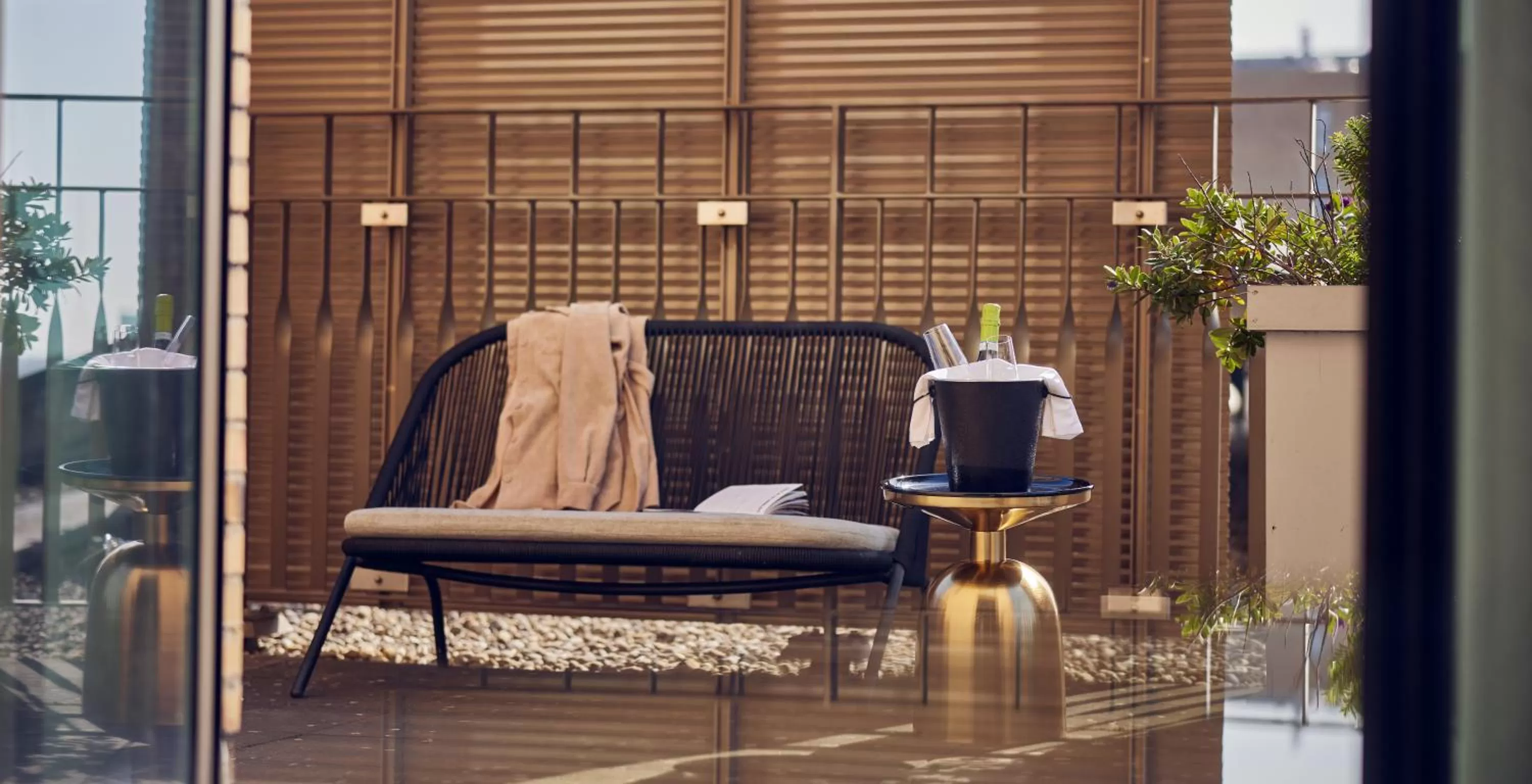 Balcony/Terrace in WestCord Fashion Hotel Amsterdam