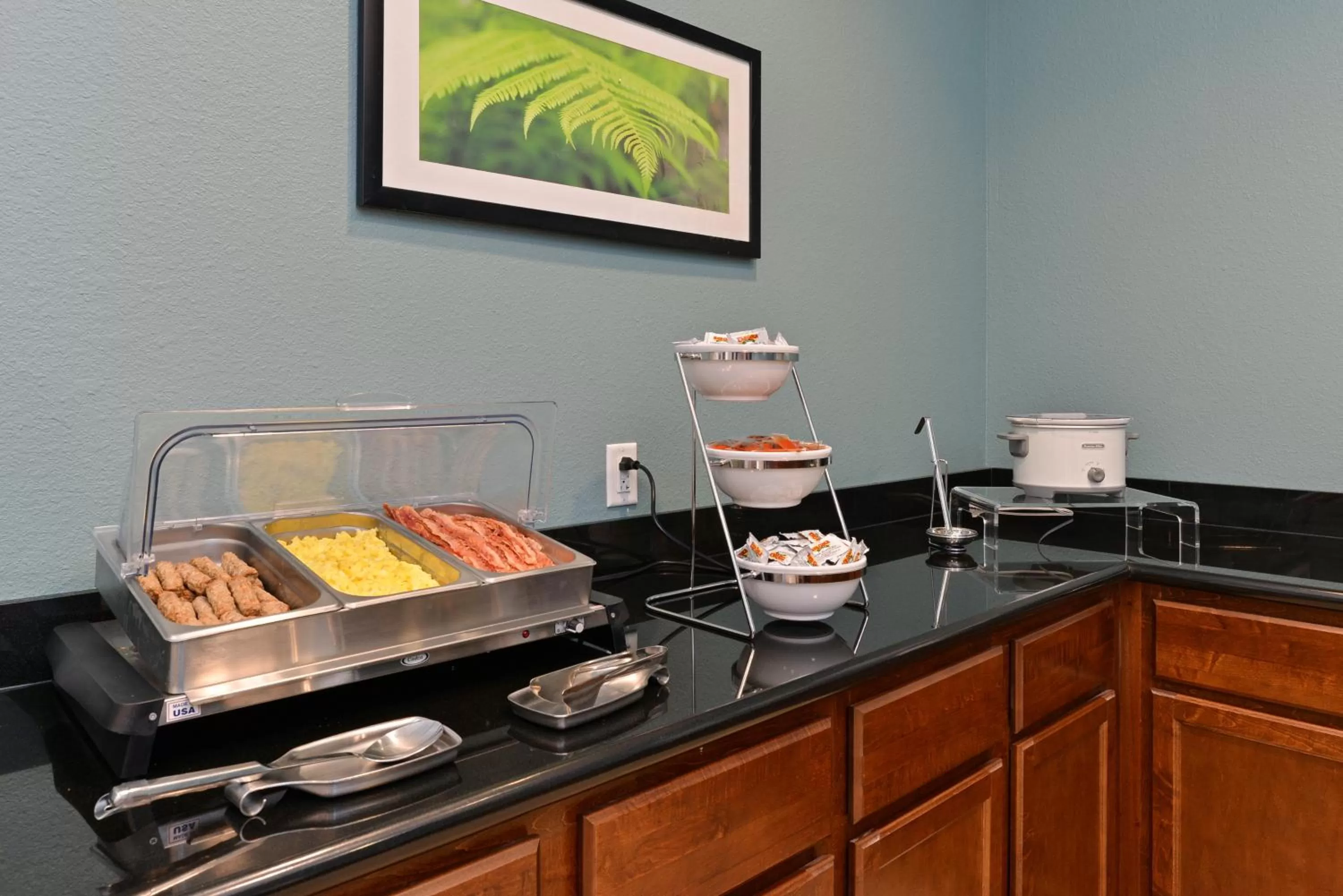 Buffet breakfast in Sleep Inn & Suites Meridian - Bonita Lakes