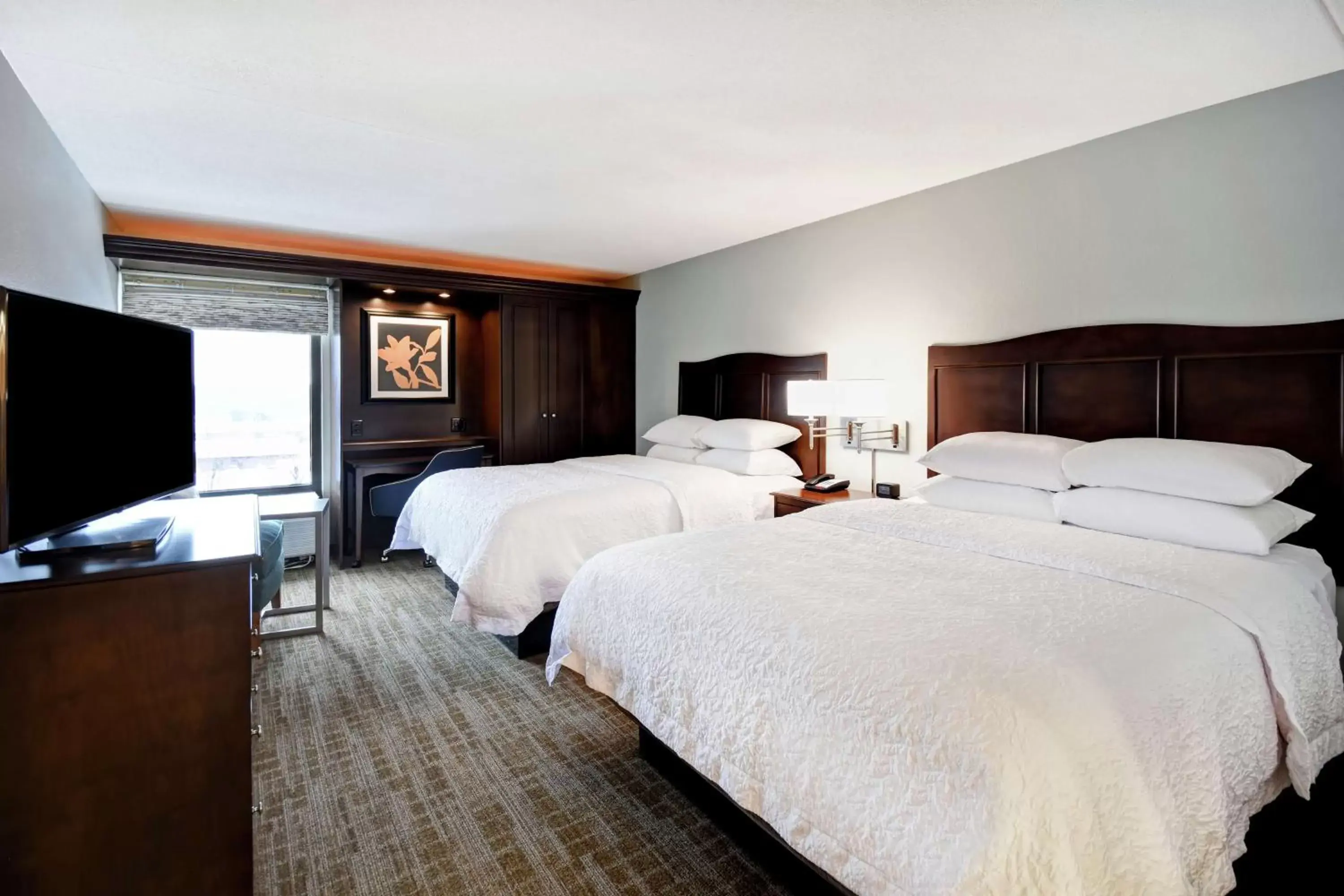 Room with Two Queen Beds - Non-Smoking in Hampton Inn Overland Park Room with Two Queen Beds - Non-Smoking in Hampton Inn Overland Park