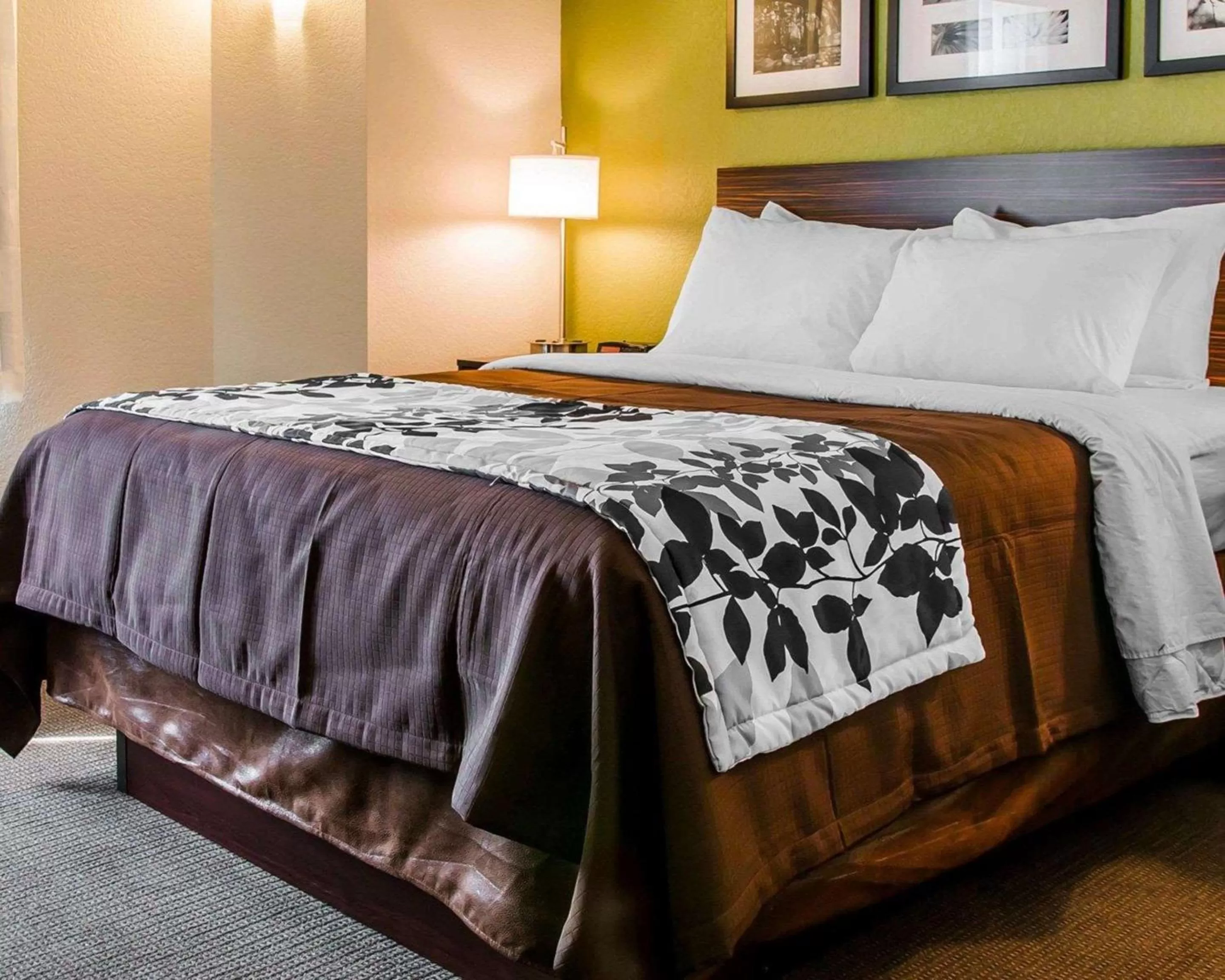 Photo of the whole room, Bed in Sleep Inn