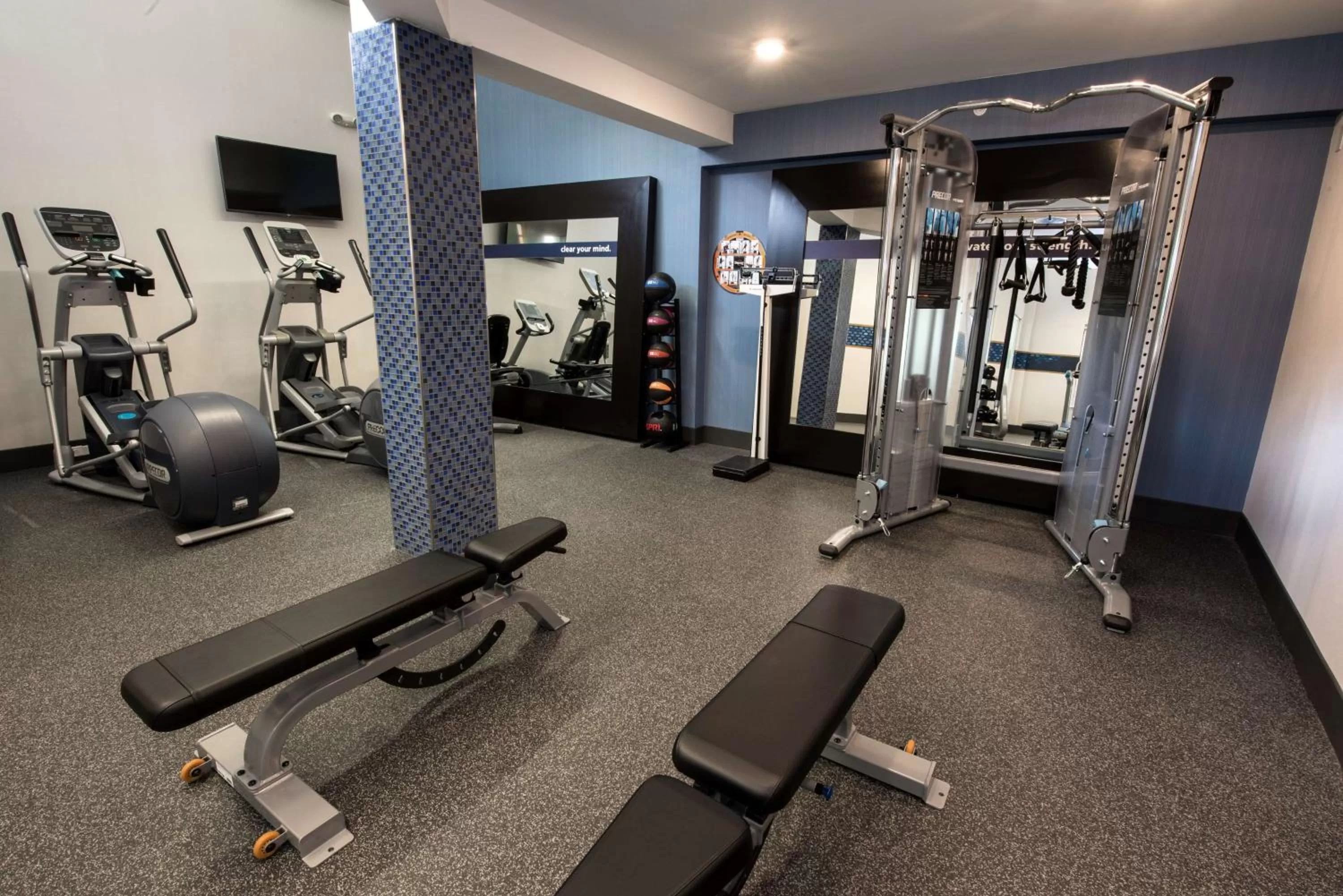 Fitness centre/facilities in Hampton Inn Albany-Western Ave/University Area, NY