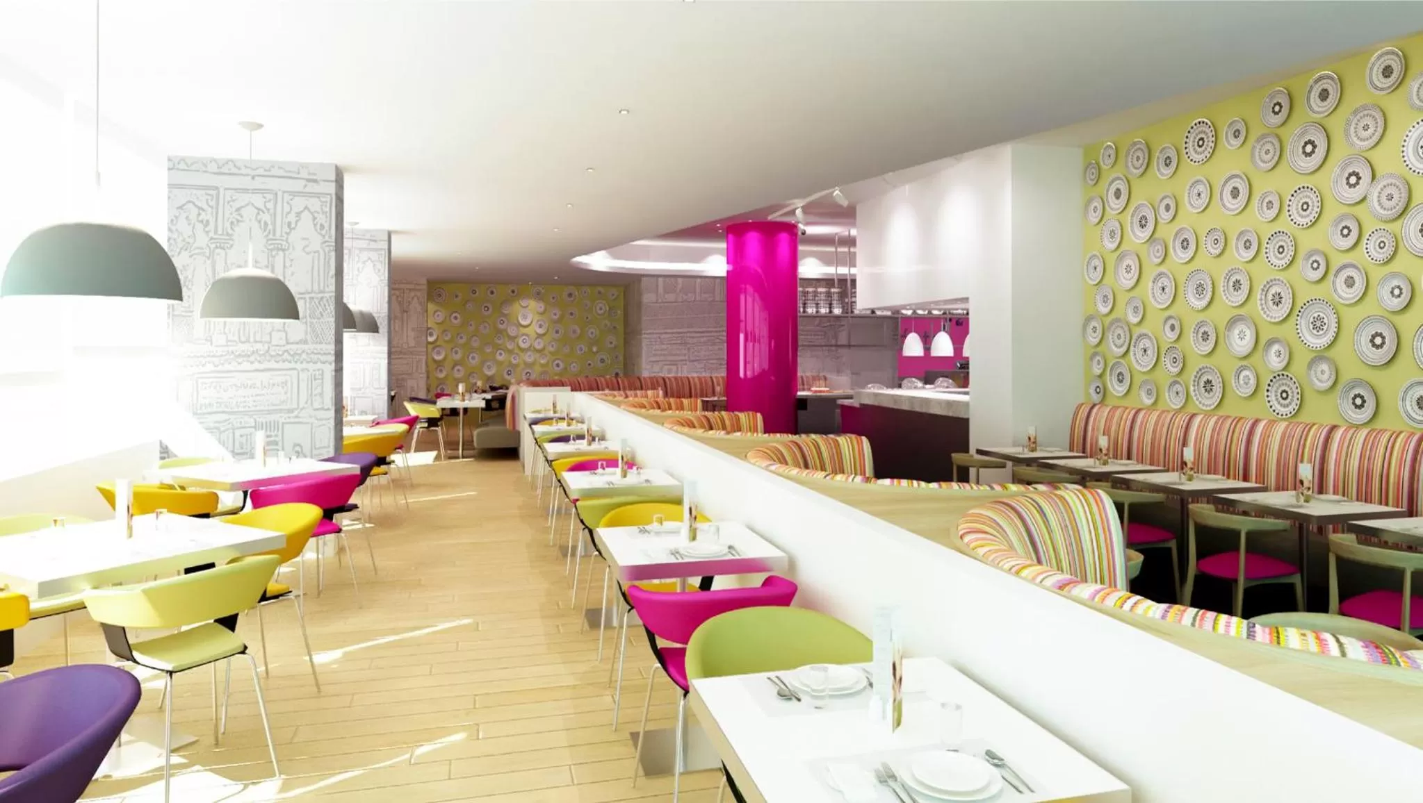 Restaurant/places to eat in ibis Styles Sharjah