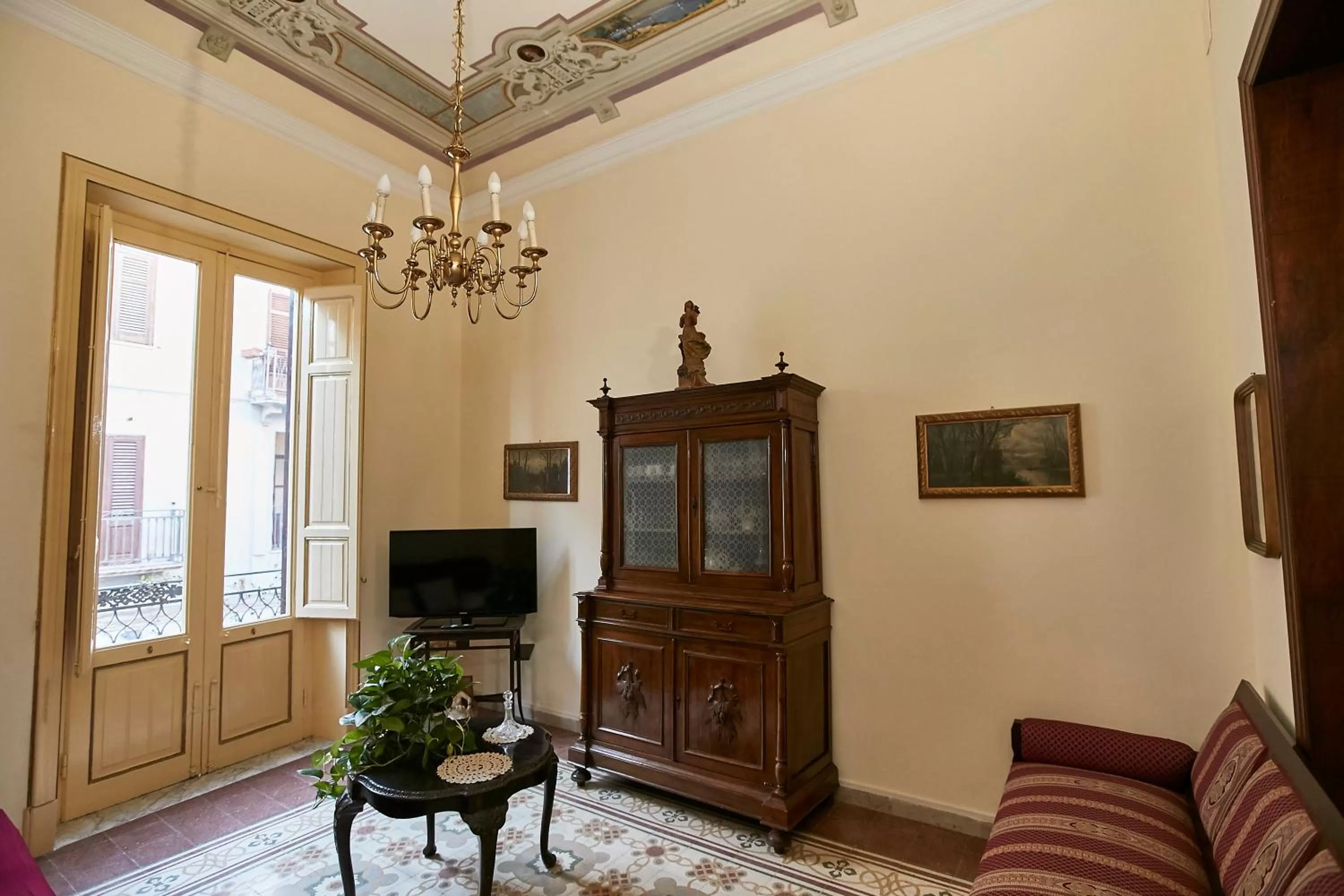 Living room in Dimora La Commare