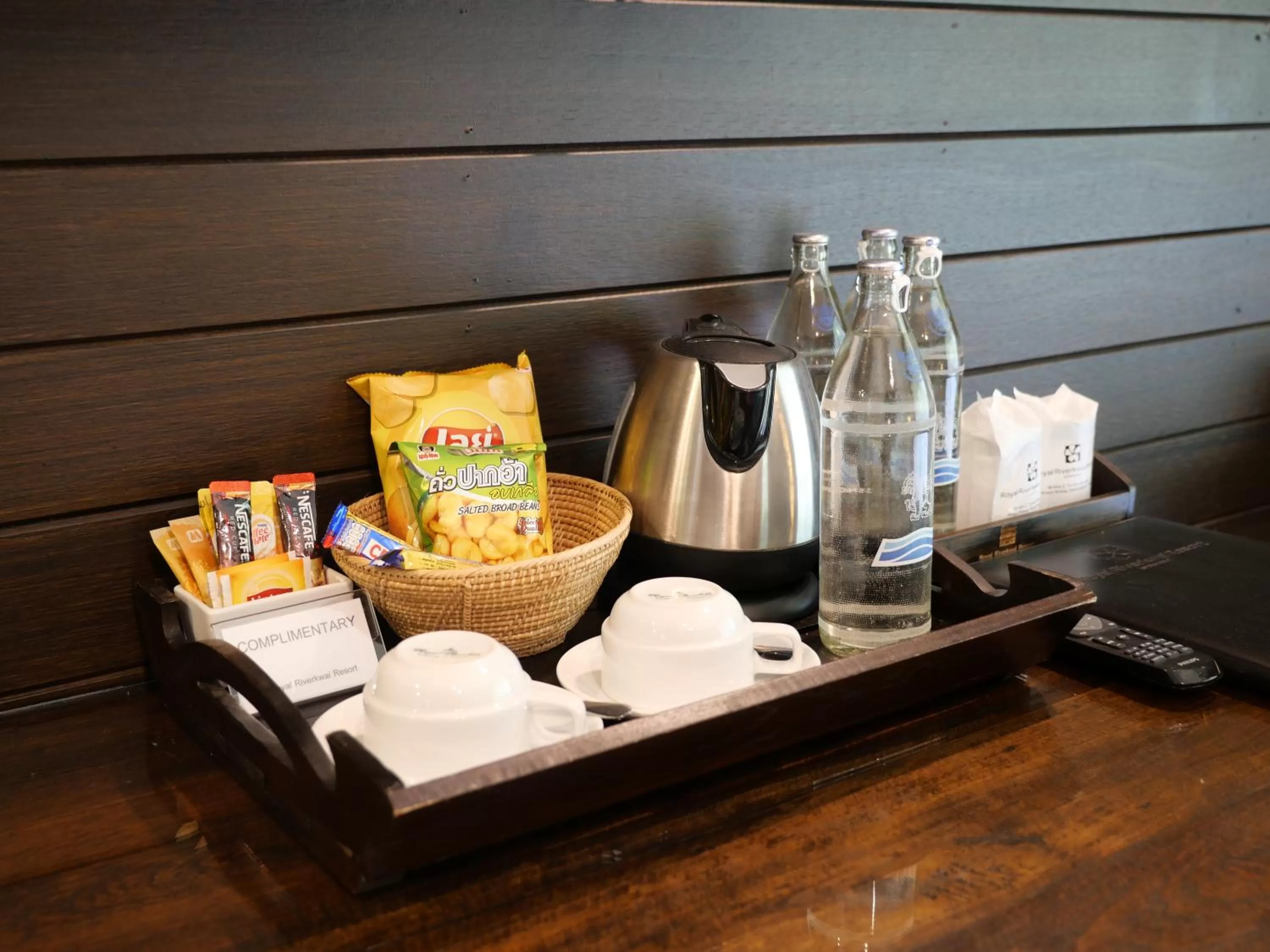 Coffee/tea facilities in Royal River Kwai Resort and Spa