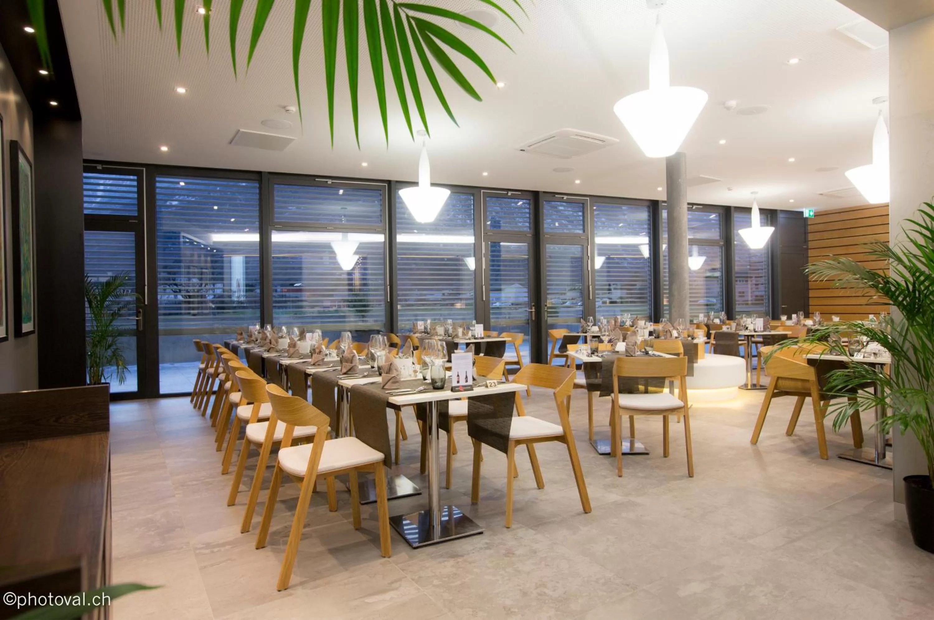 Restaurant/places to eat in Martigny Boutique-Hôtel