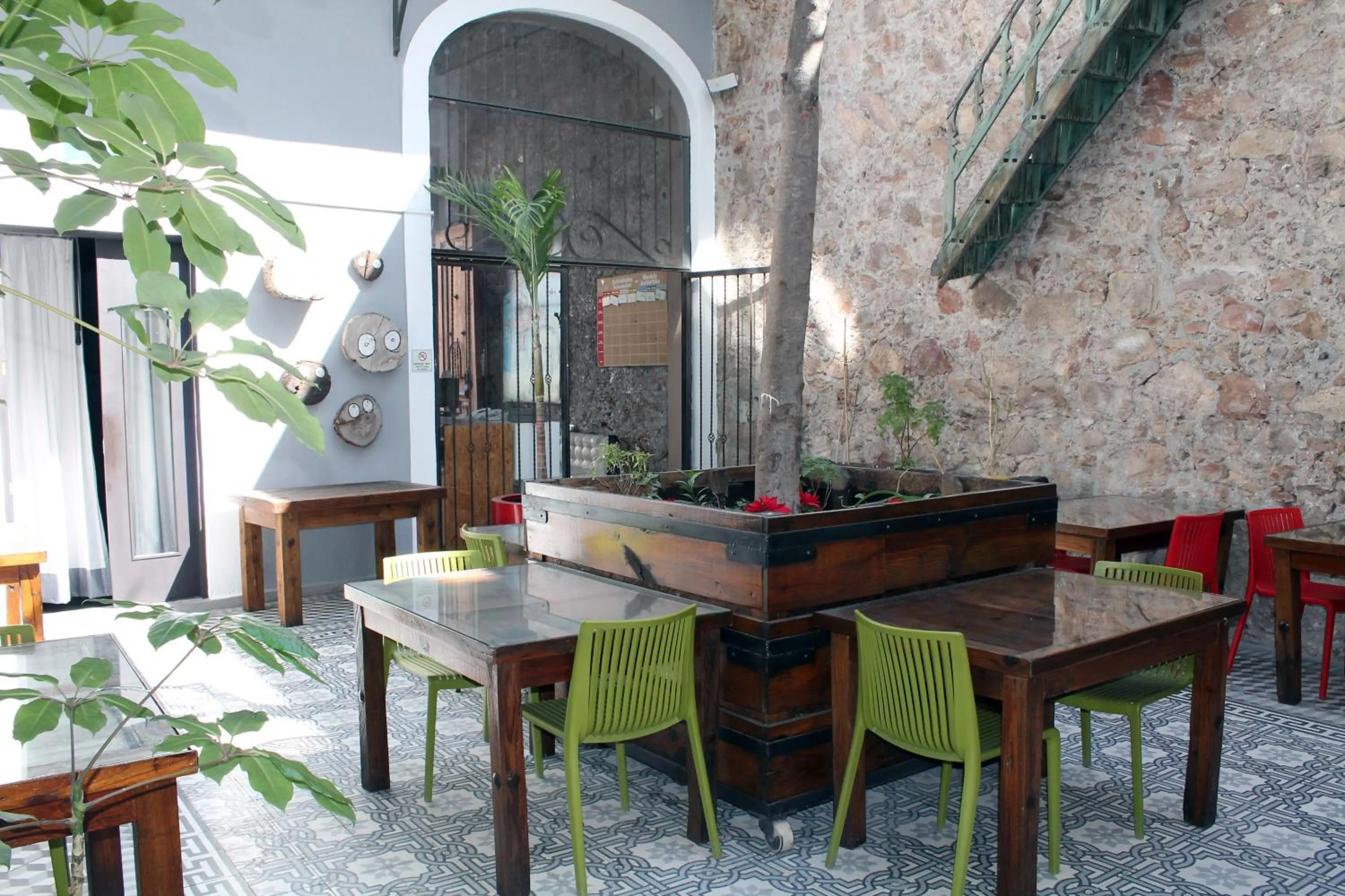 Patio in Kuku Ruku Hotel