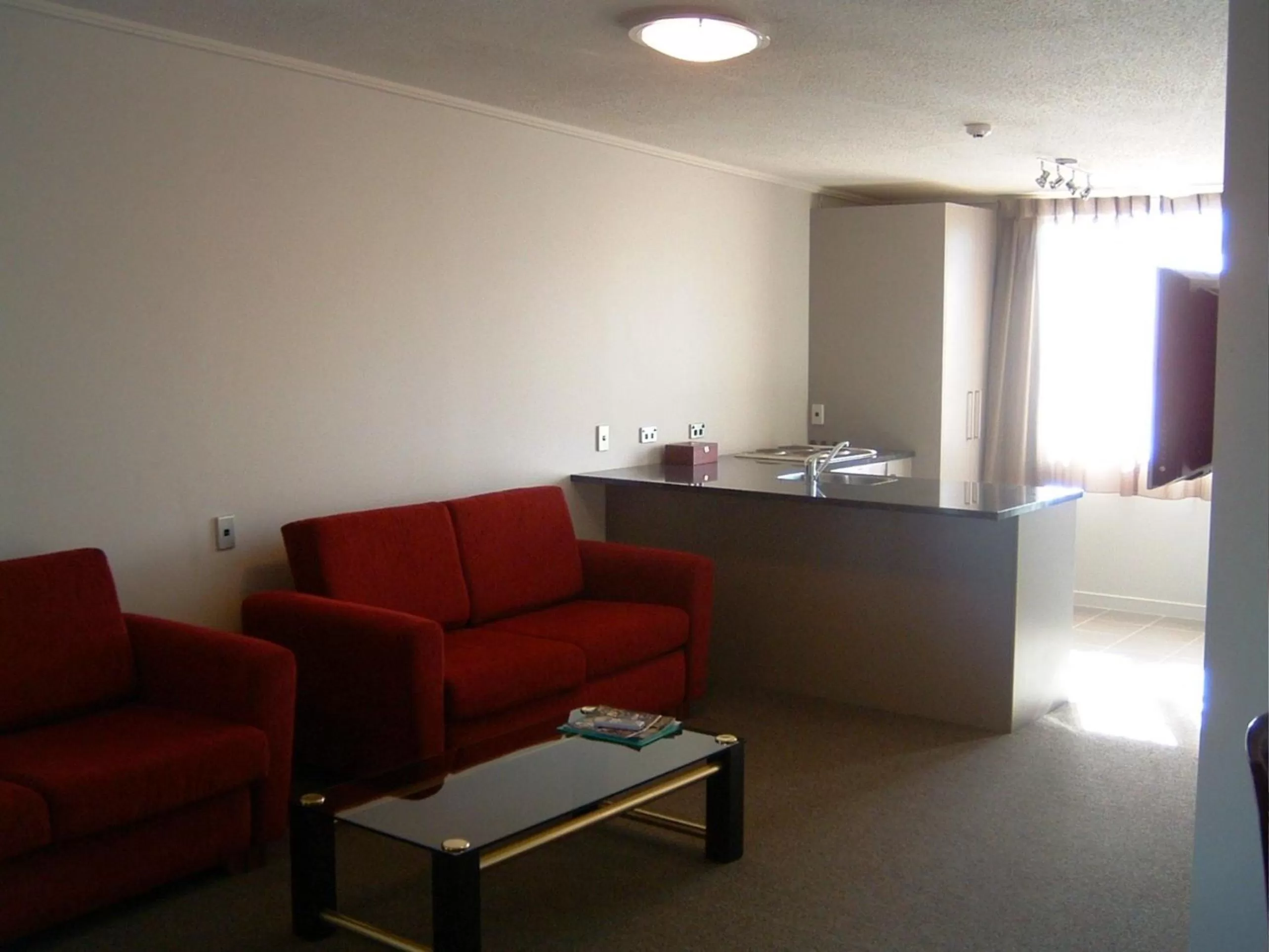 Living room in City Central Motel Apartments