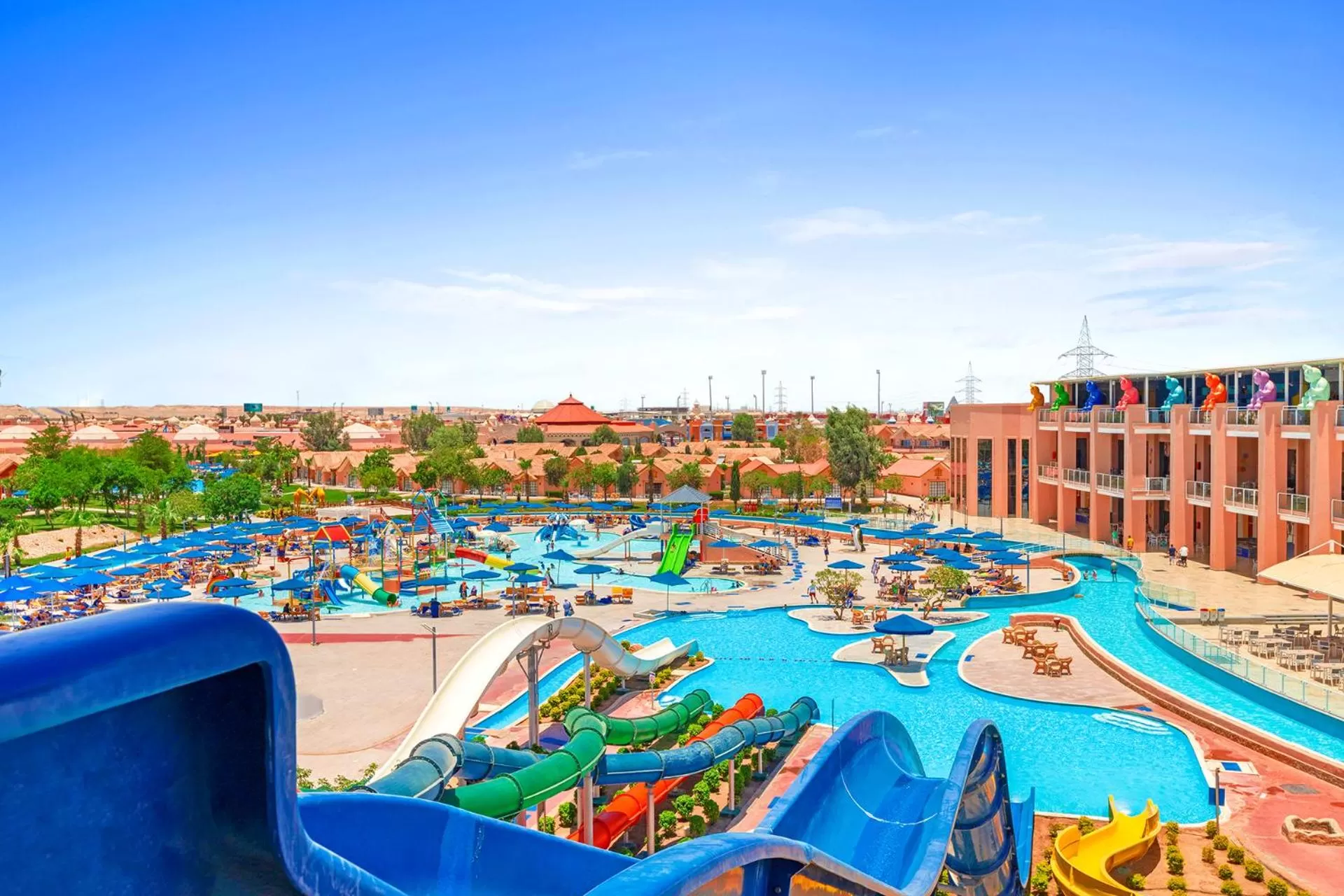 Aqua park in Neverland City Hurghada - Pickalbatros