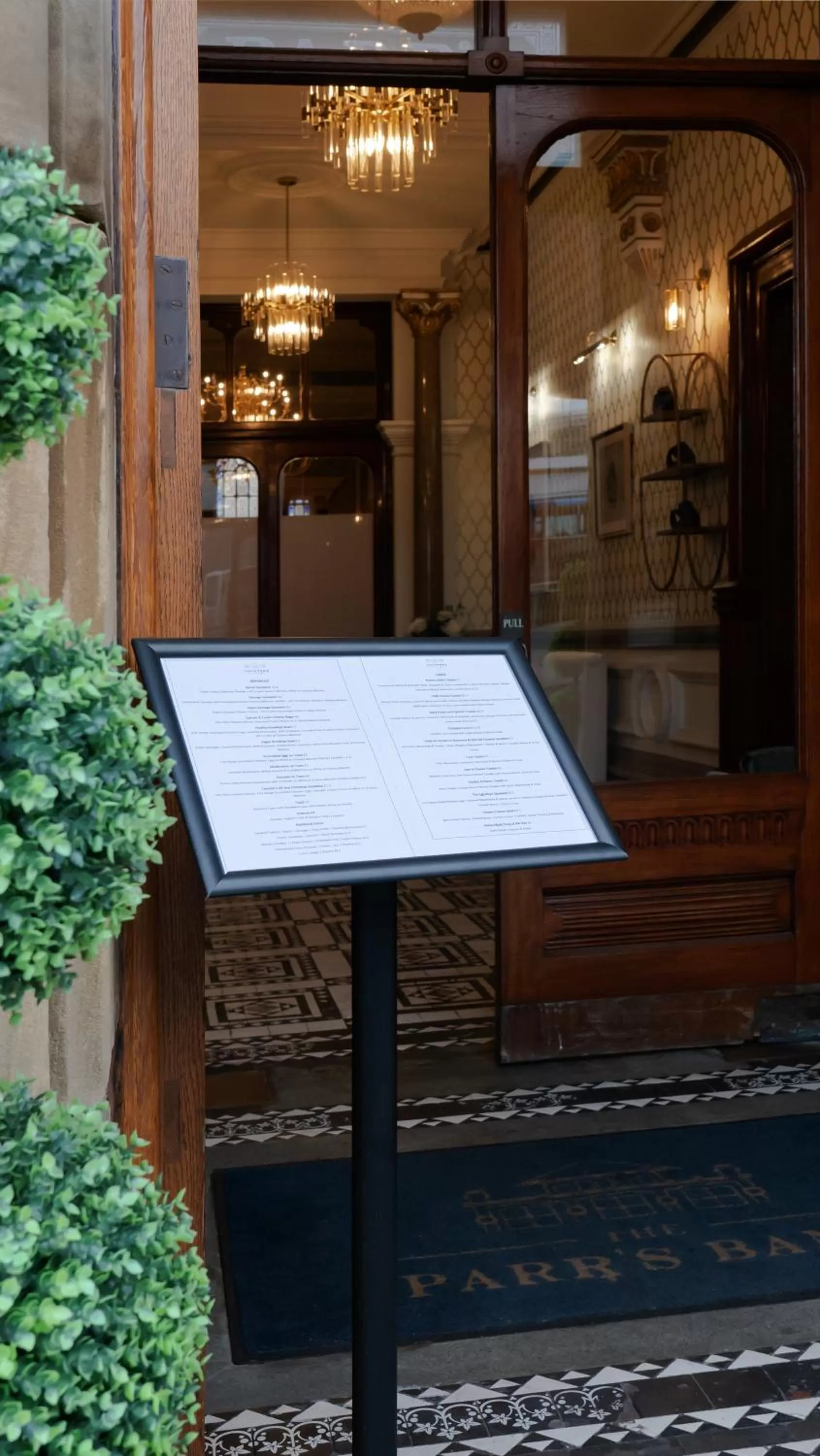 Facade/entrance in The Parr’s Bank Hotel