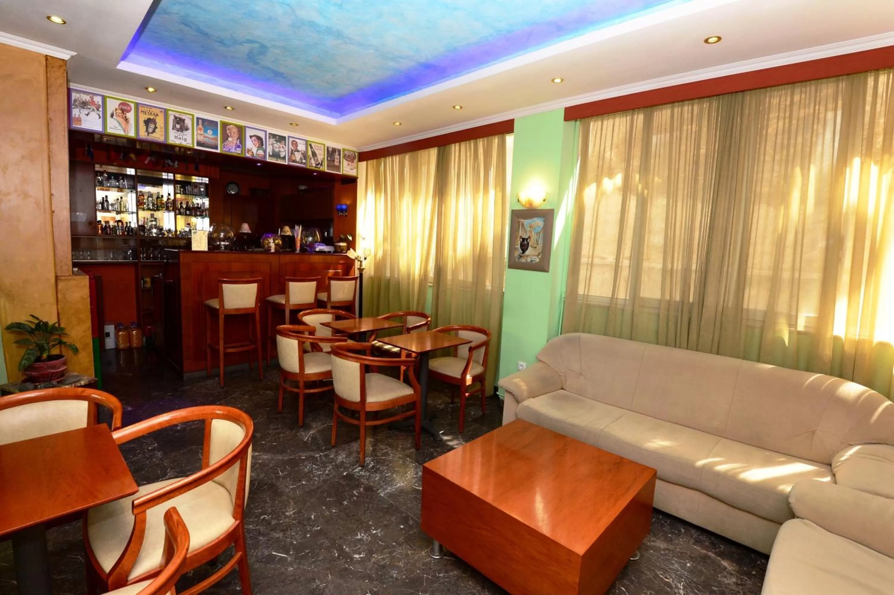 Lounge or bar in Pergamos Hotel