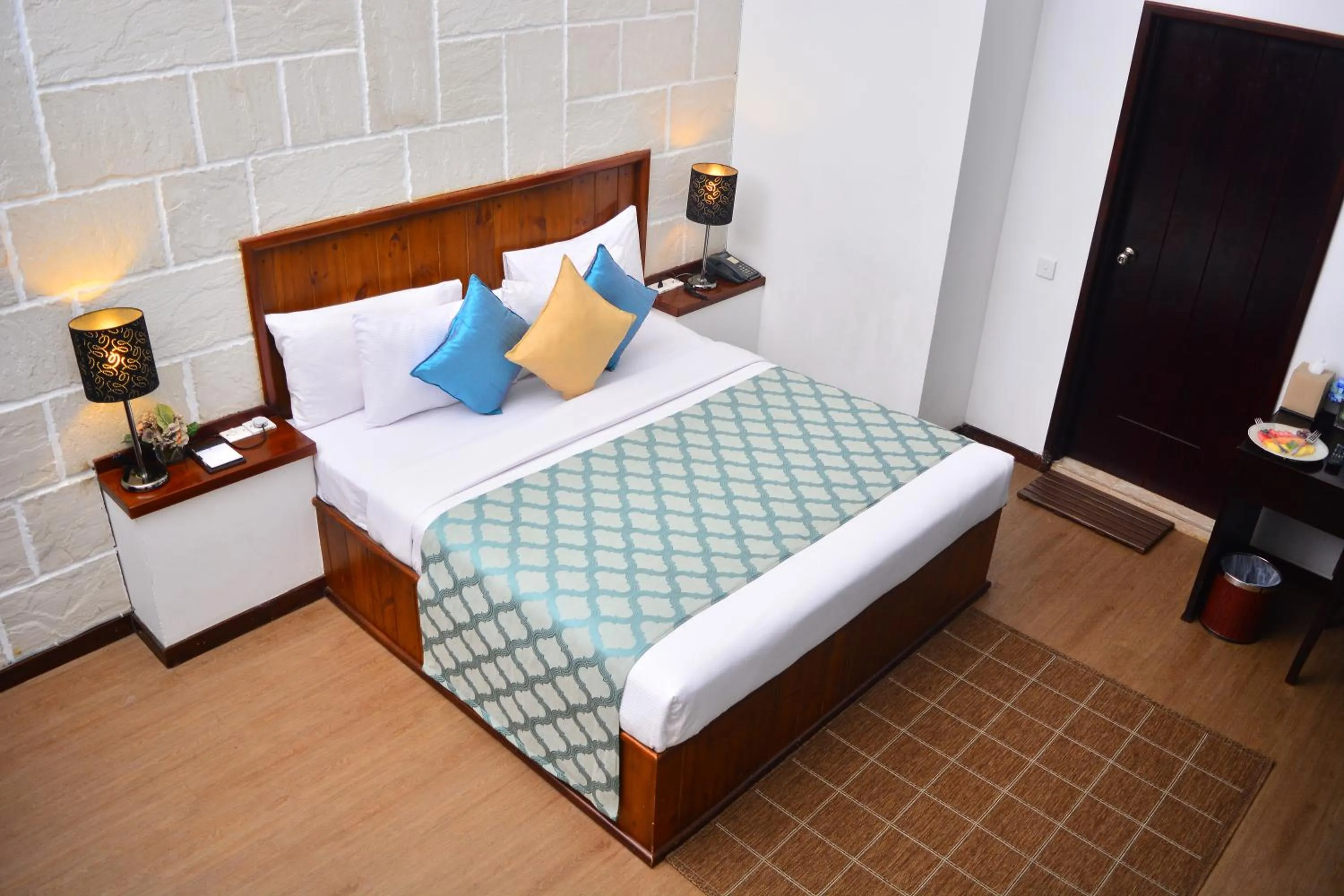 Bedroom, Bed in Unique Cottages