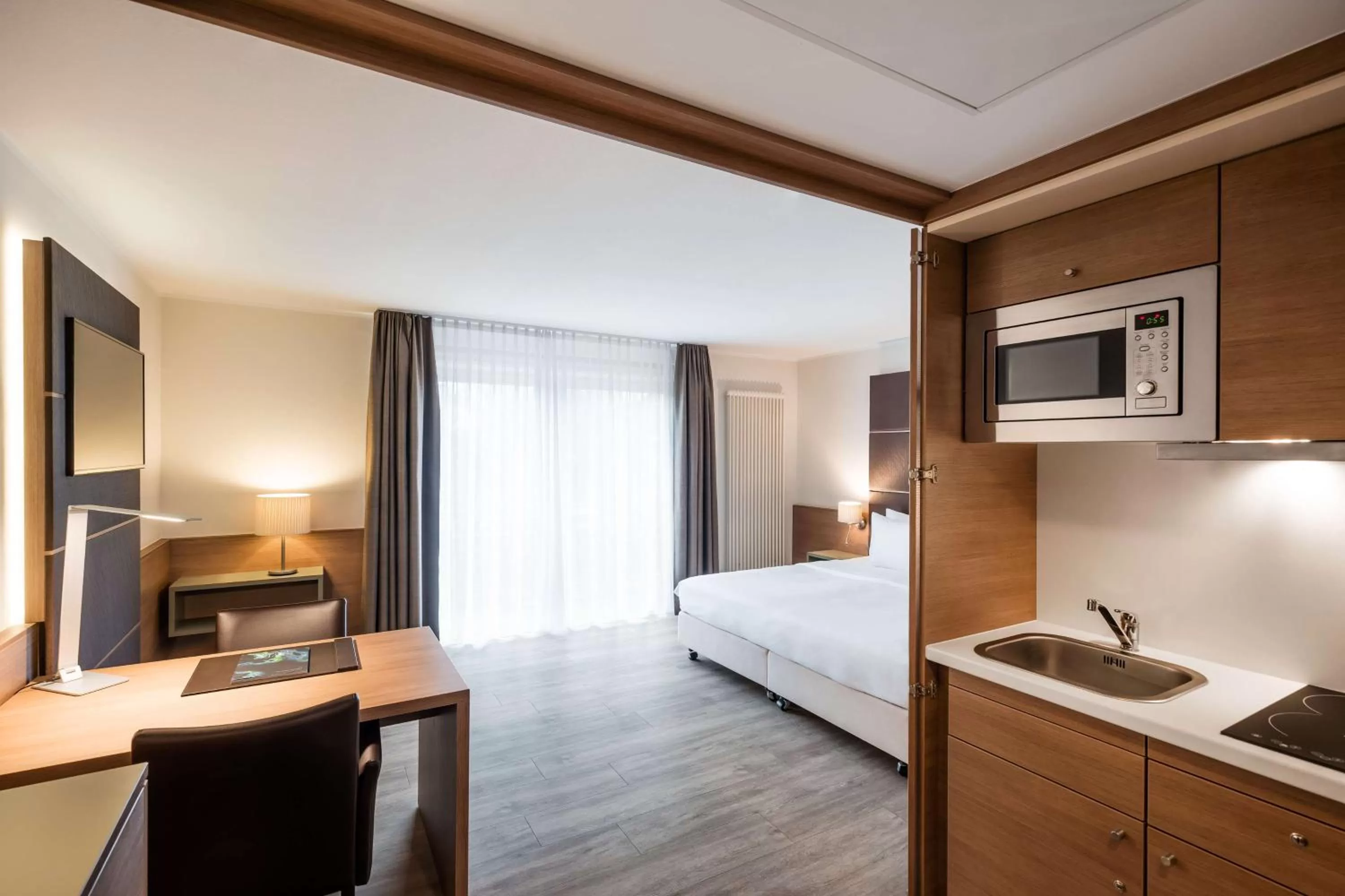 Photo of the whole room, Bed in Lindner Hotel Dusseldorf Airport, part of JdV by Hyatt