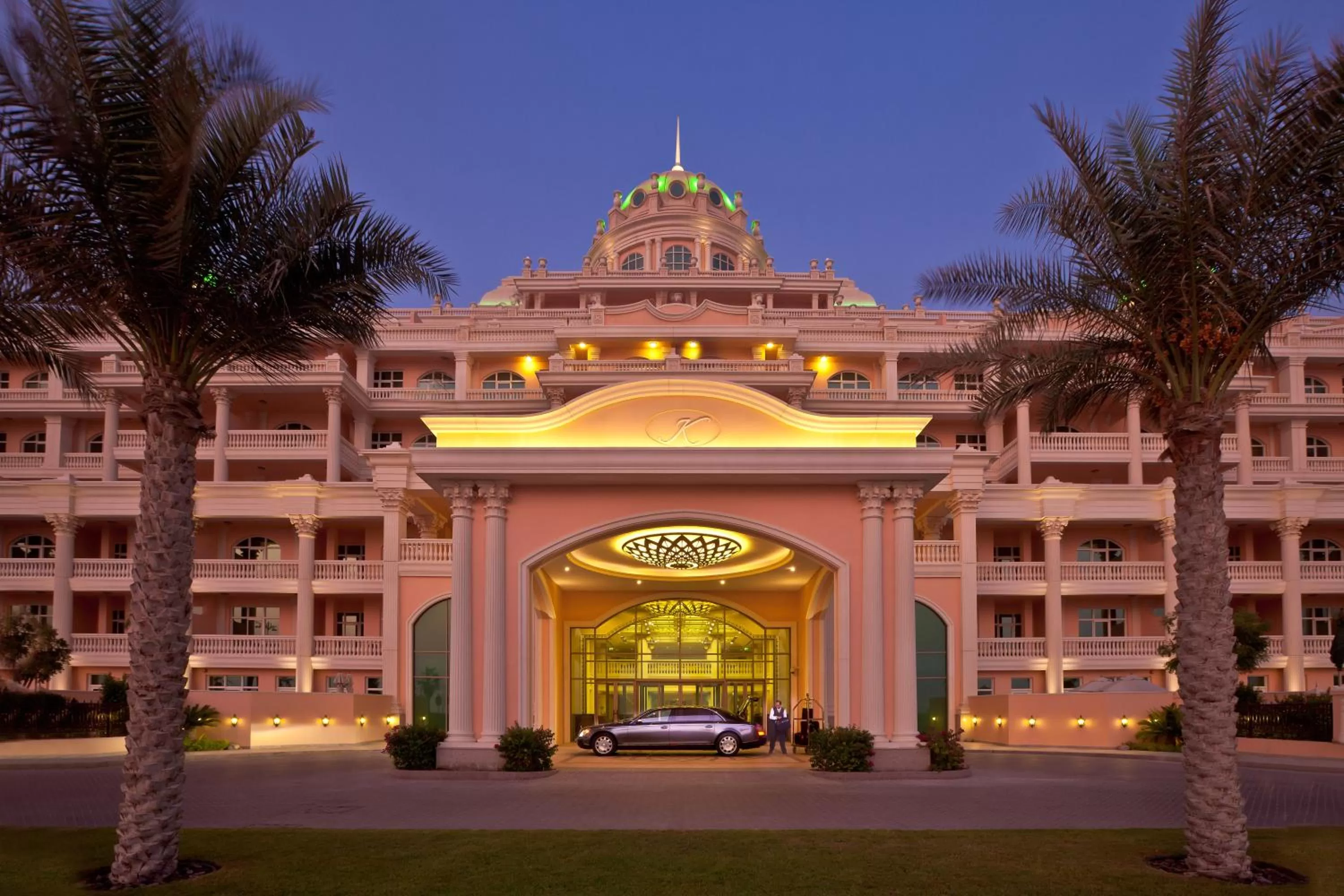 Facade/entrance in Kempinski Hotel & Residences Palm Jumeirah
