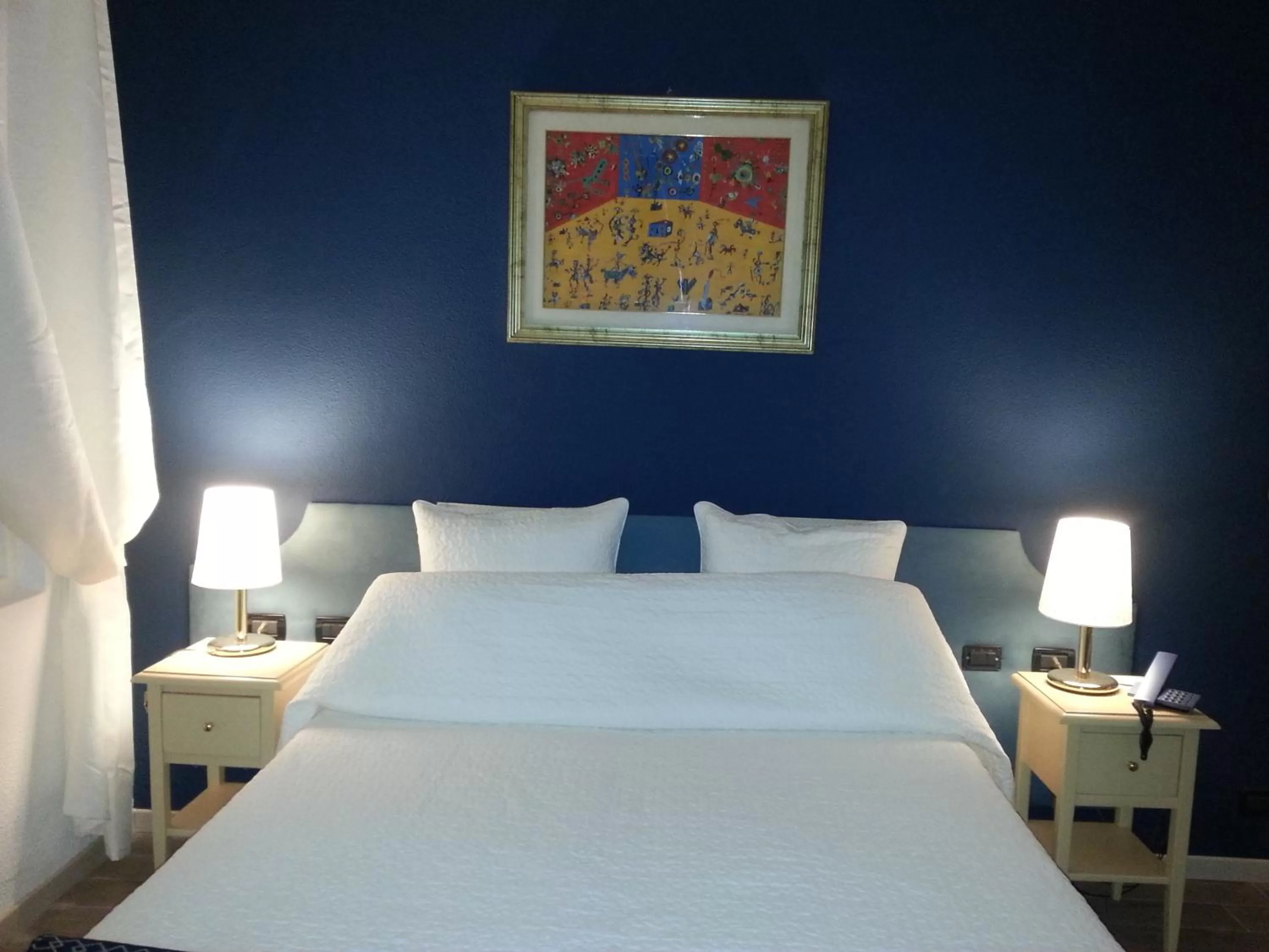 Bed in Hotel Argentina