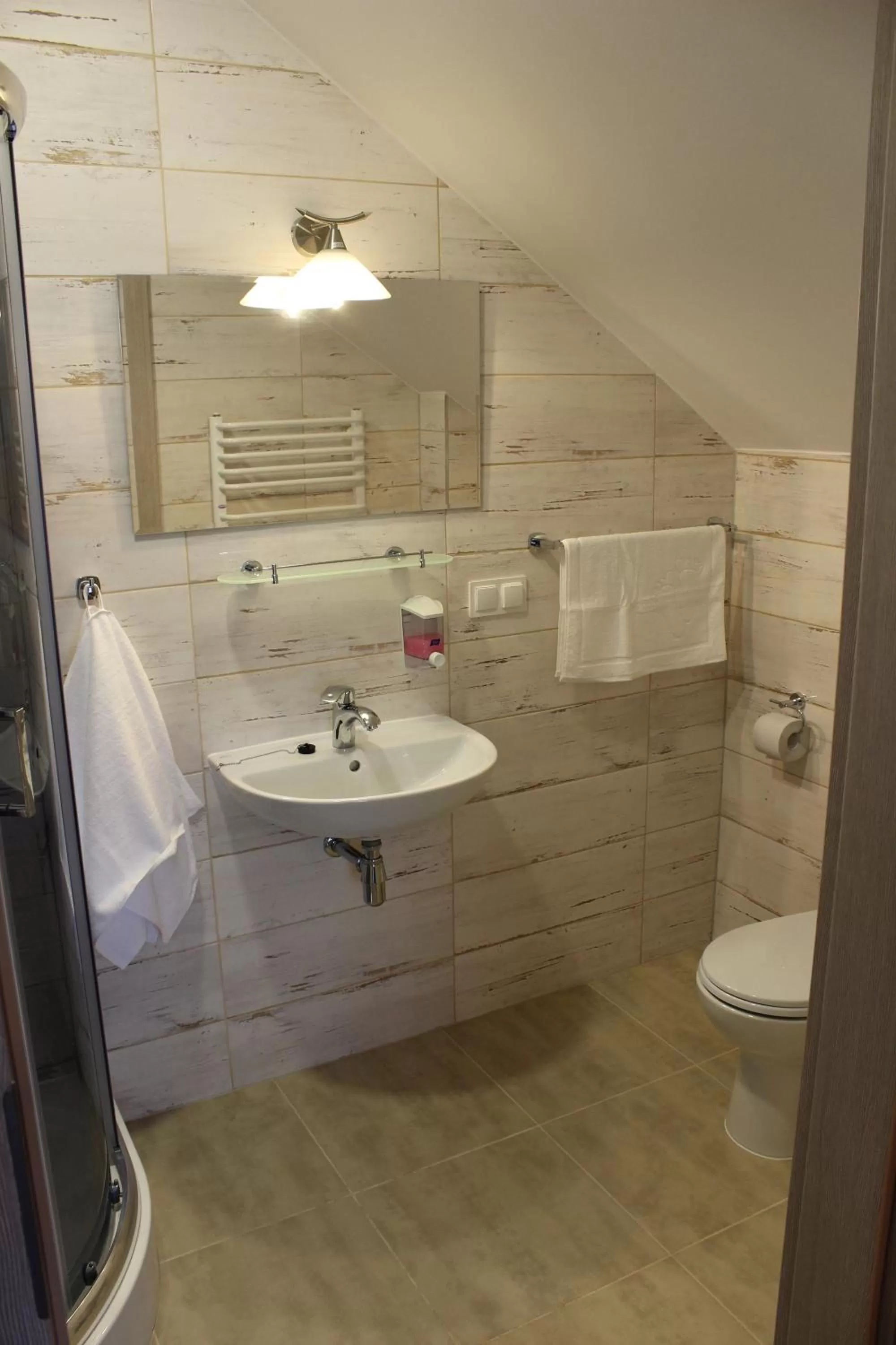 Bathroom in Hotel Pod Strzechą