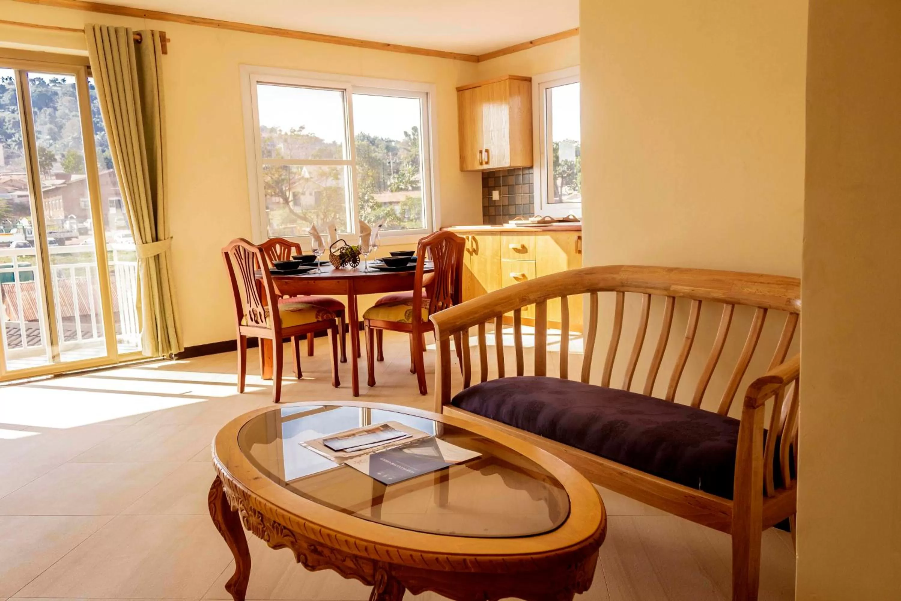 Kitchen or kitchenette in Hotel Duomo and Suites