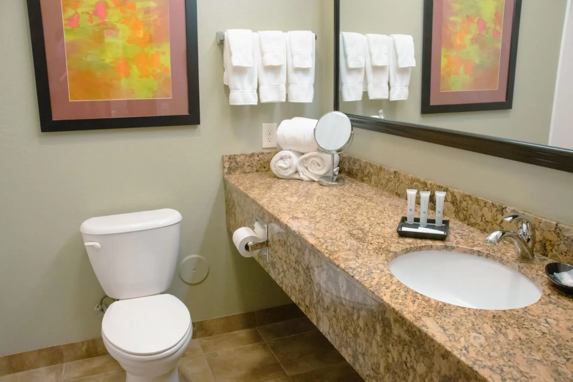 Bathroom in Expressway Suites of Grand Forks