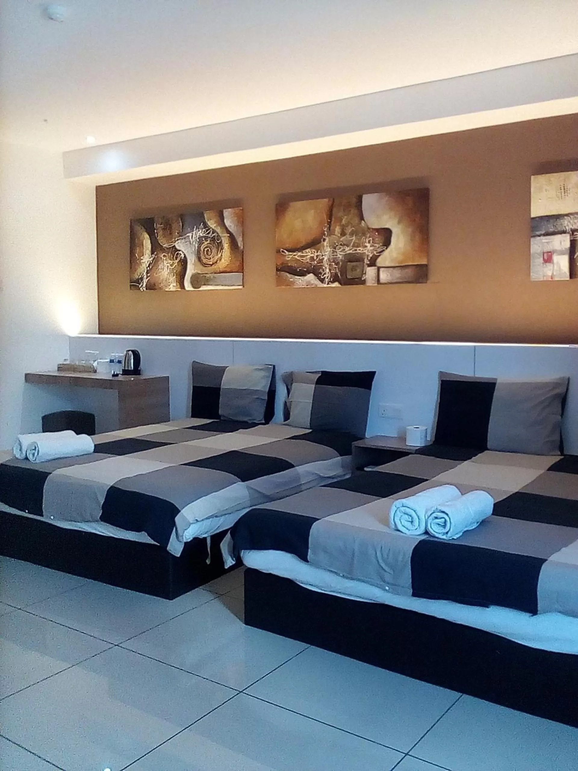 Bed in Rivero Boutique Hotel Melaka