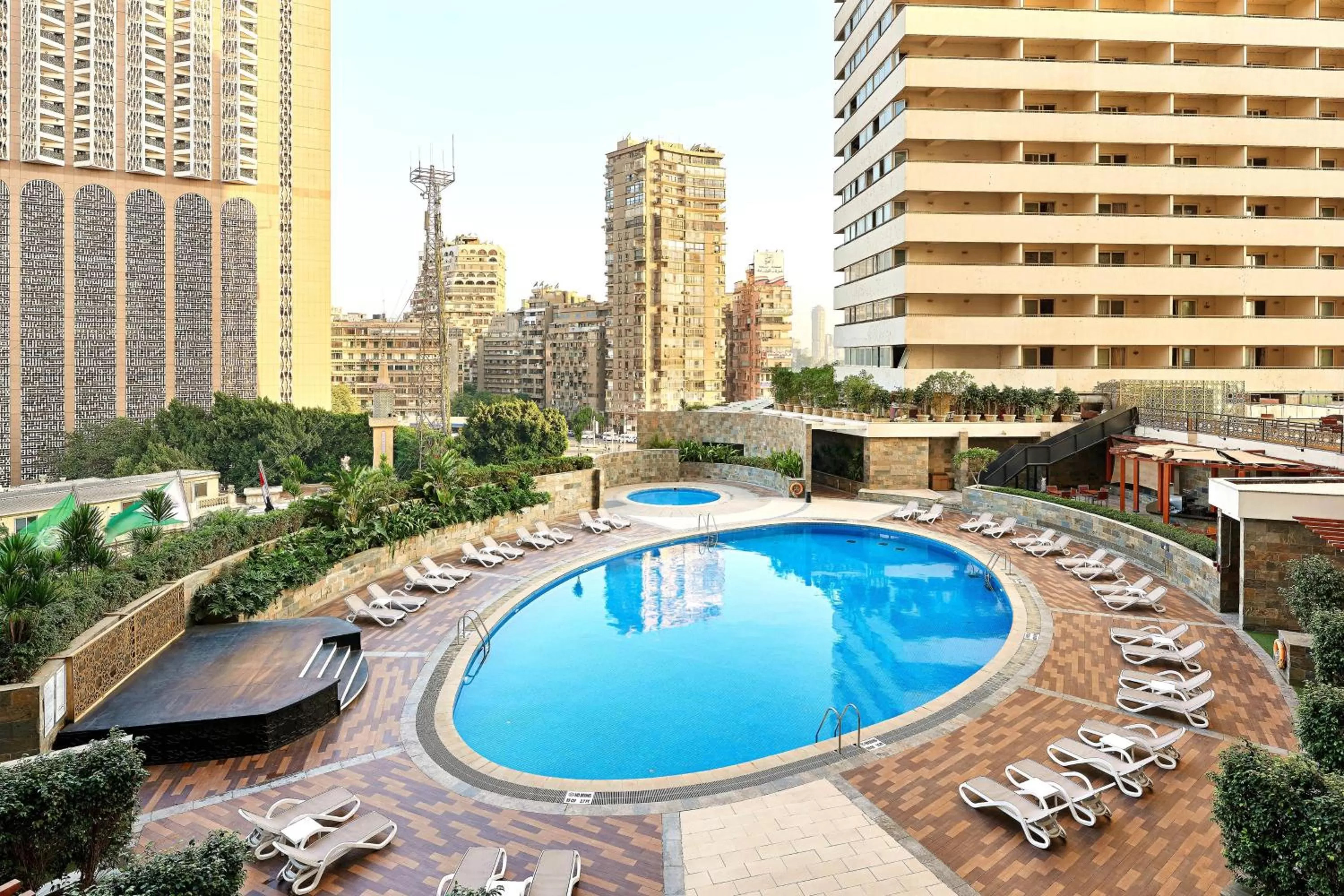 Swimming pool in Sheraton Cairo Hotel & Casino