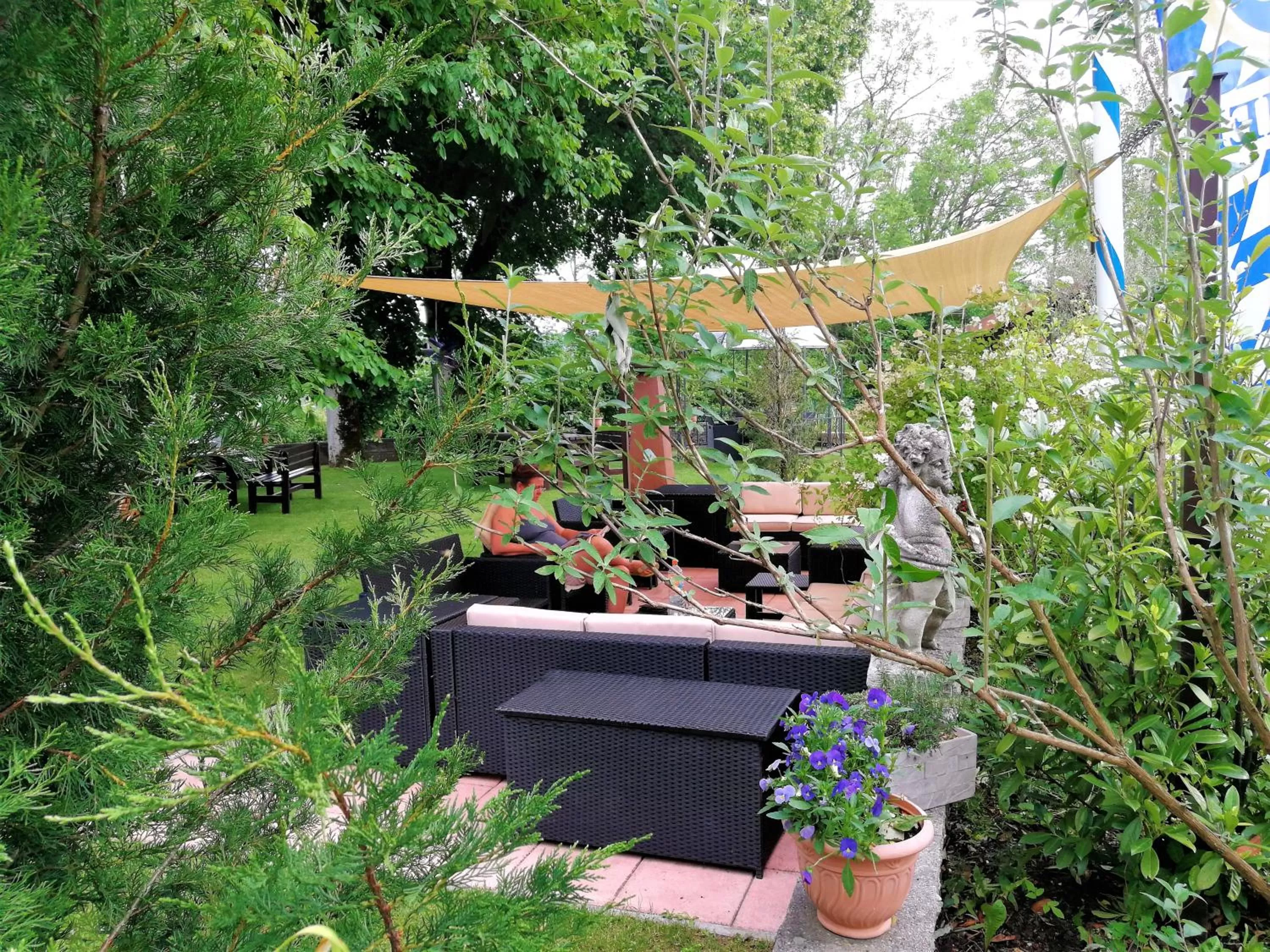 Patio in Landhotel Römerkessel