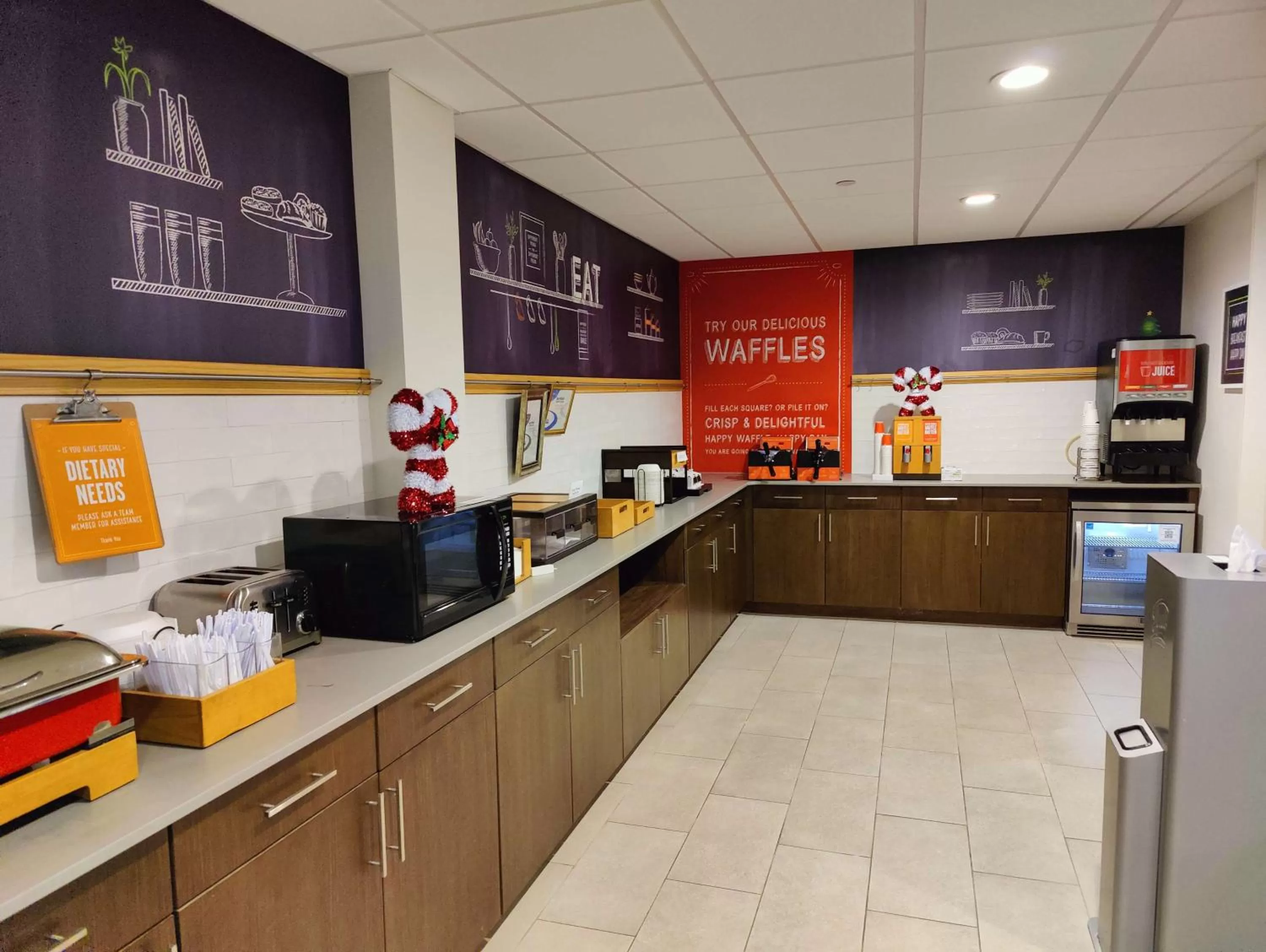 Breakfast in Hampton Inn Atlanta/Peachtree City