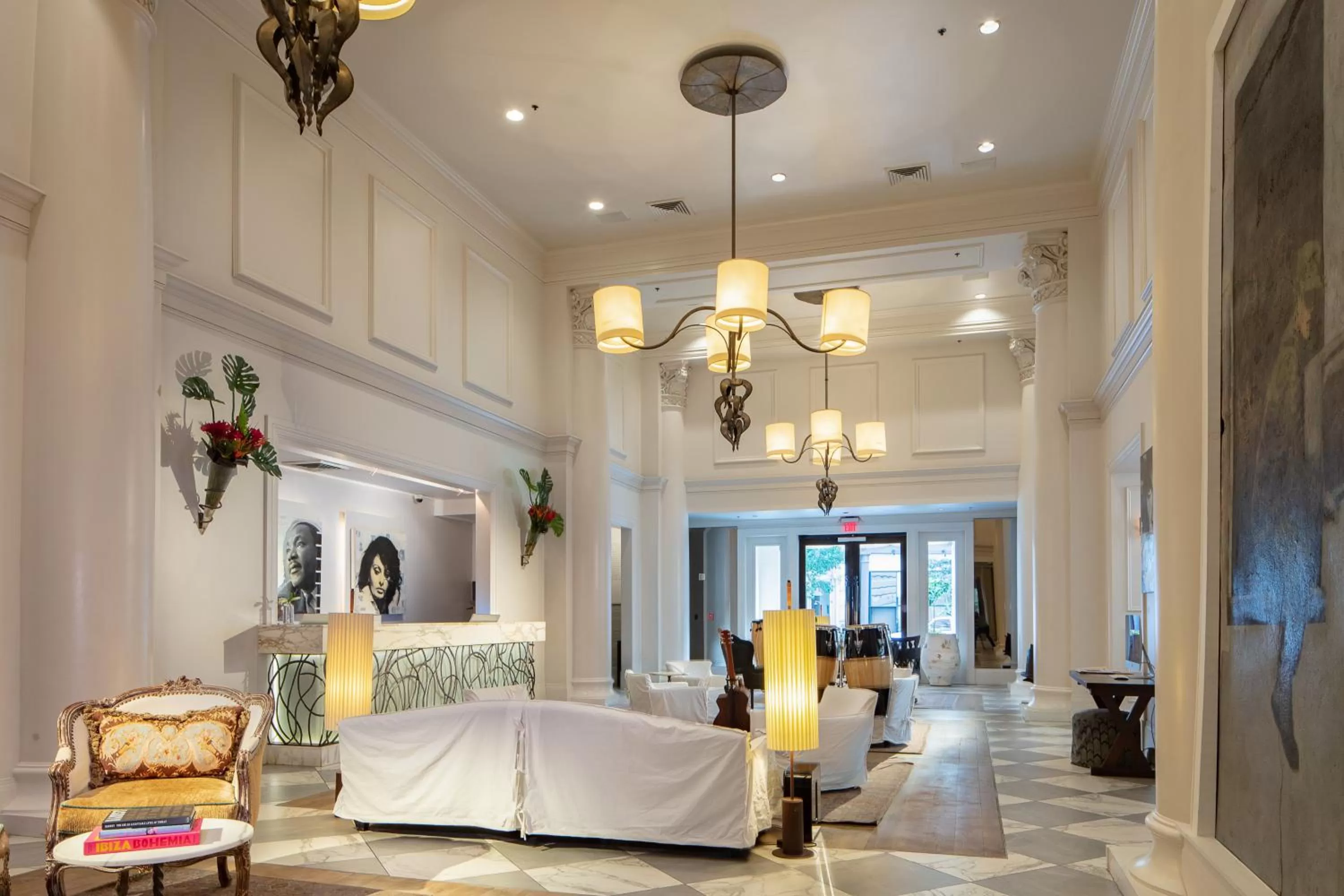 Lobby or reception in International House Hotel