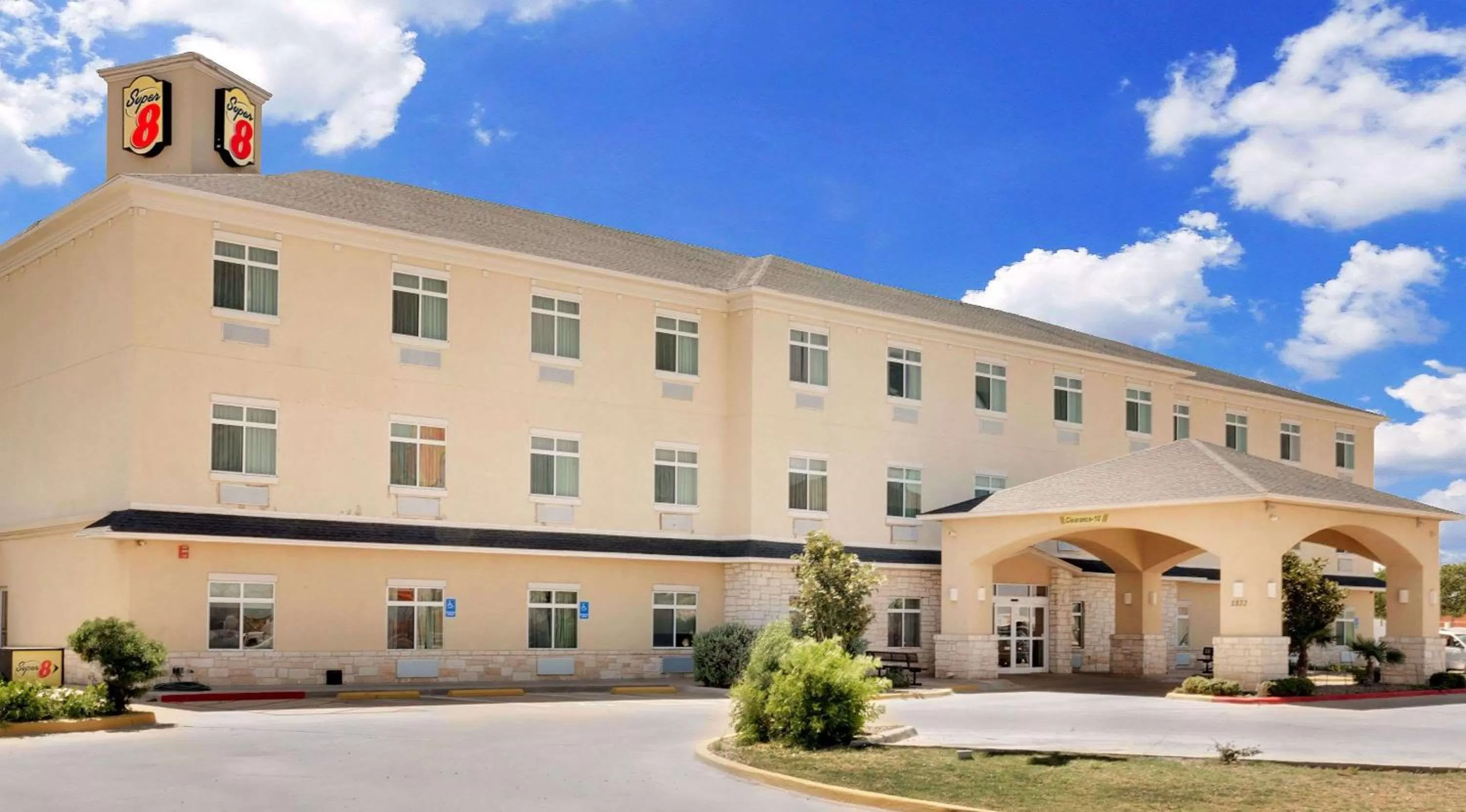 Property building in Super 8 by Wyndham Odessa TX