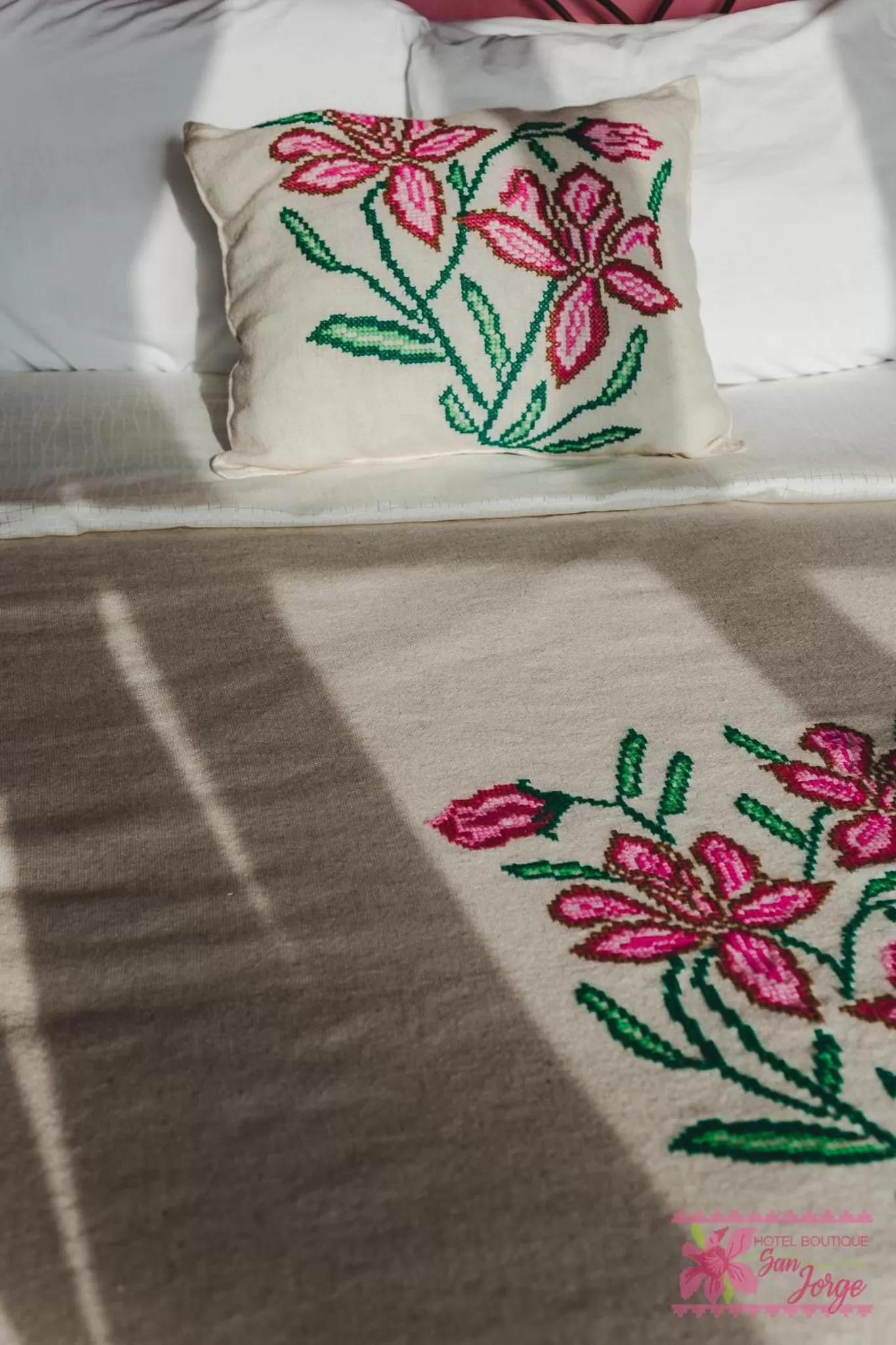 Bed in Hotel San Jorge