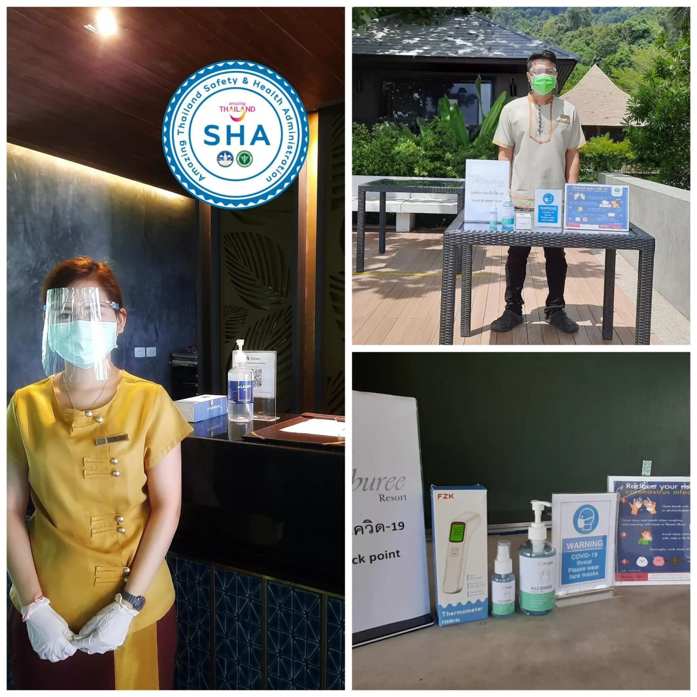 Staff in Khaolak Wanaburee Resort - SHA Extra Plus