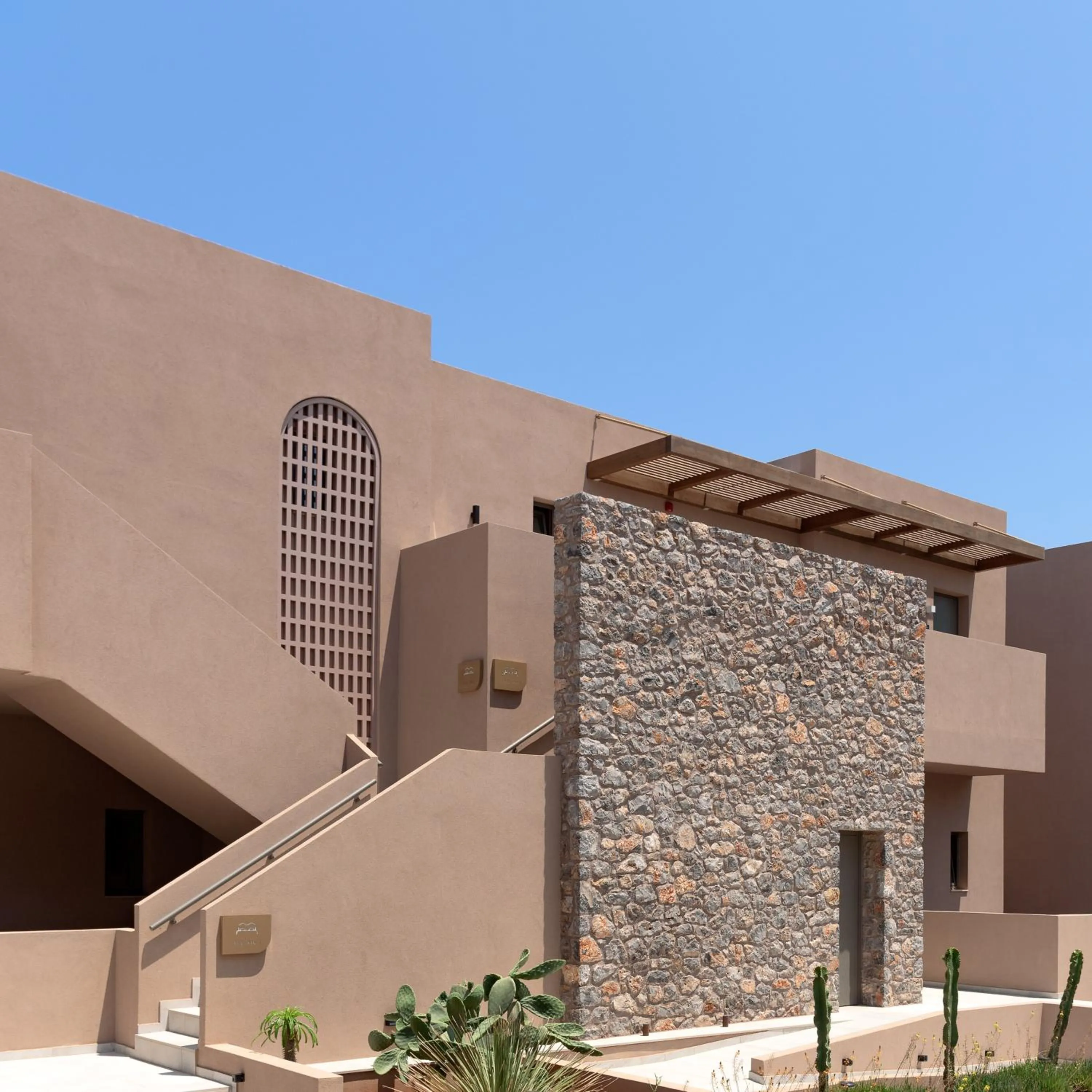 Property building in Paralos Venus Suites Adults Only