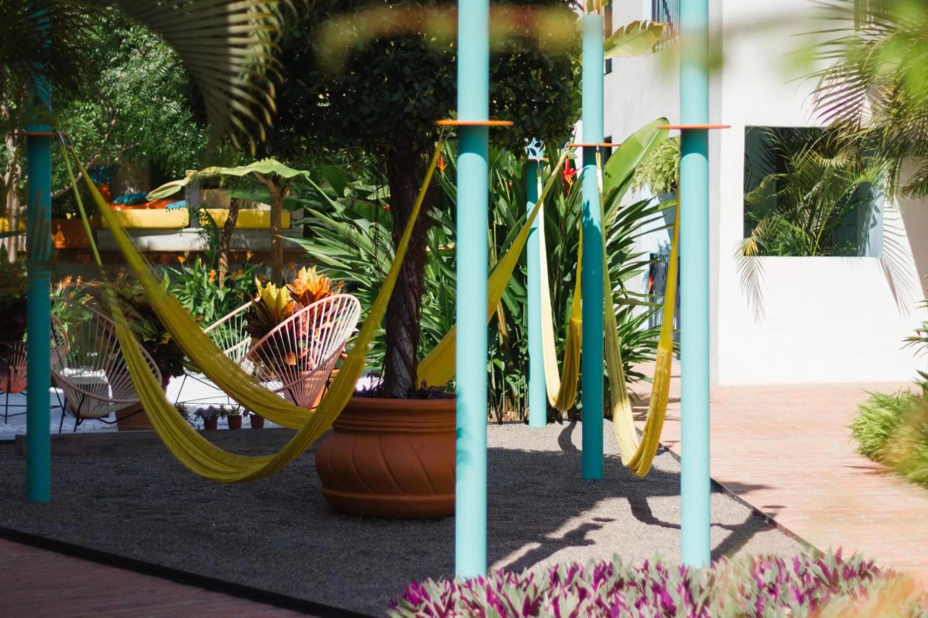 Patio in San Trópico Boutique Hotel & Peaceful Escape