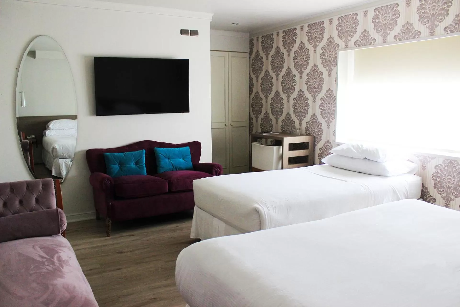 Bed in Hotel Las Terrazas Business