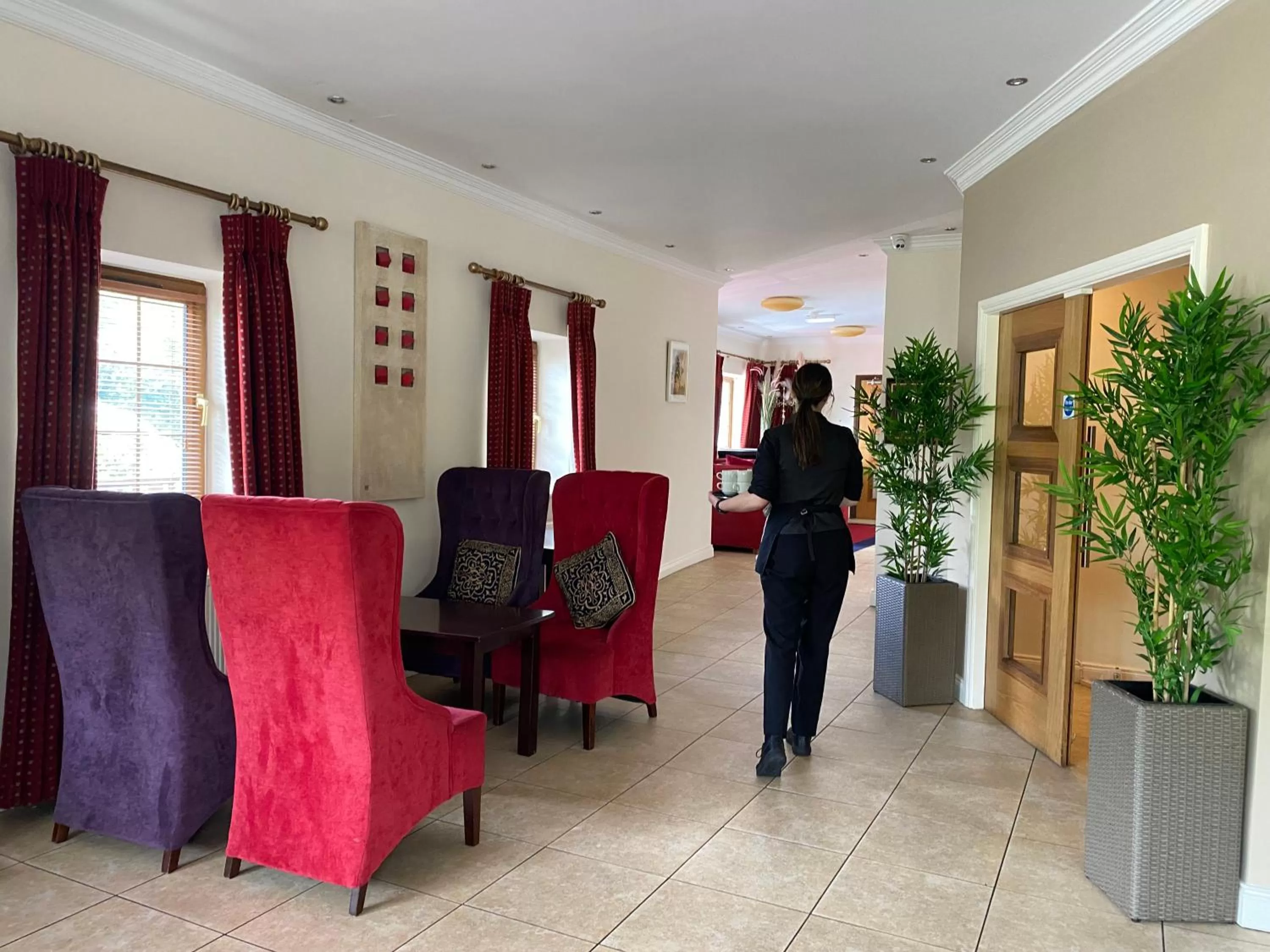 Lobby or reception in Hannon's Hotel