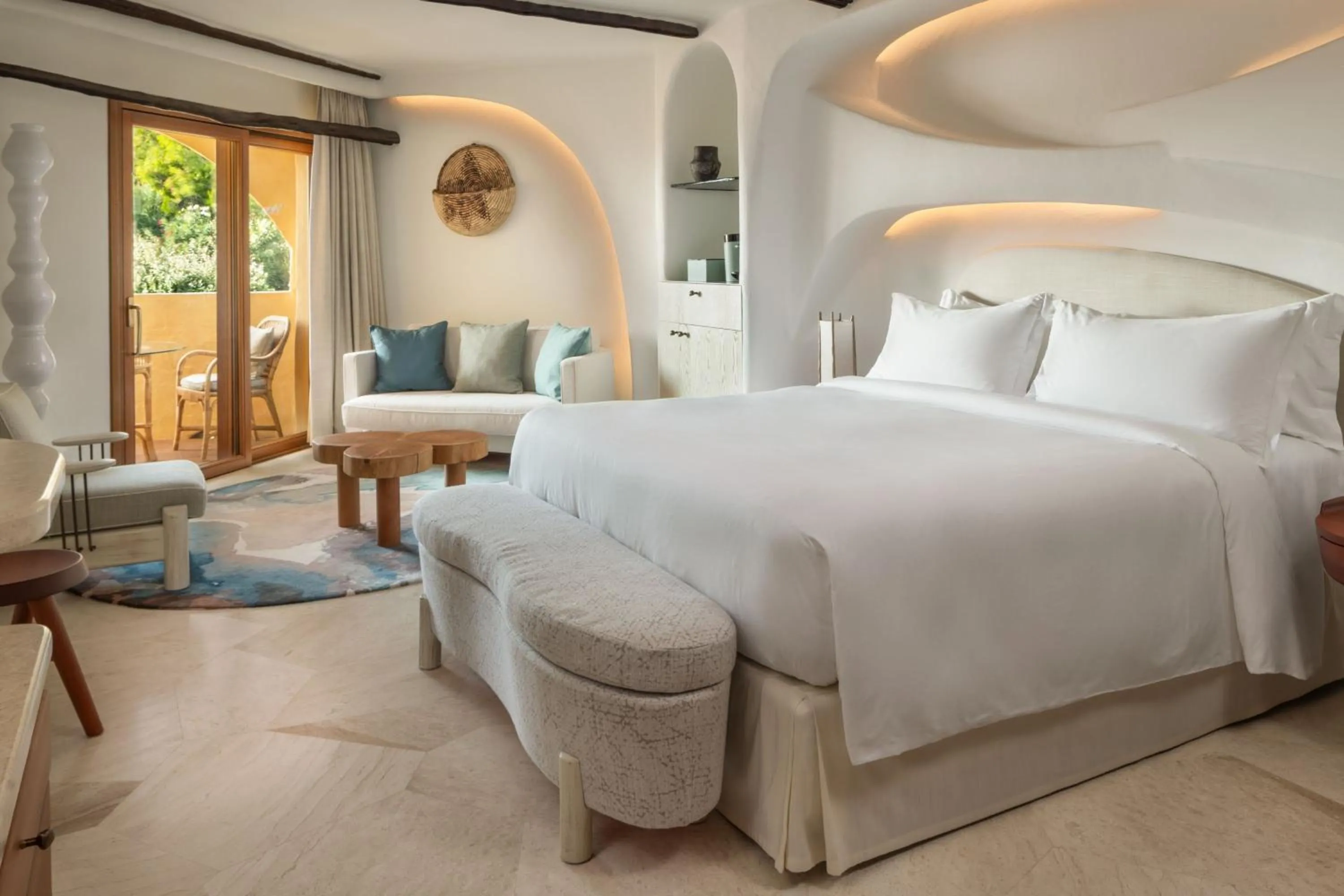 Photo of the whole room, Bed in Hotel Cala di Volpe, a Luxury Collection Hotel, Costa Smeralda